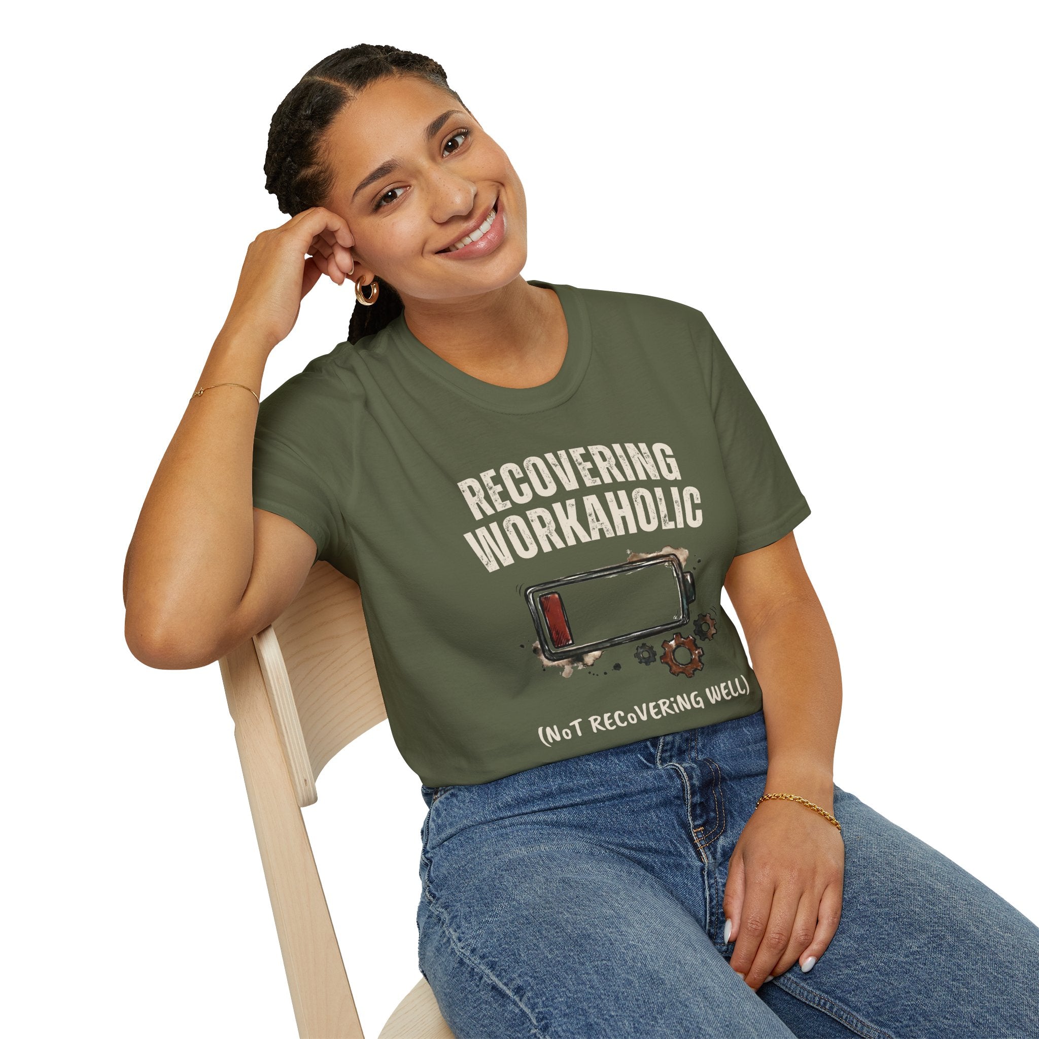 [37] Recovering Workaholic T-Shirt