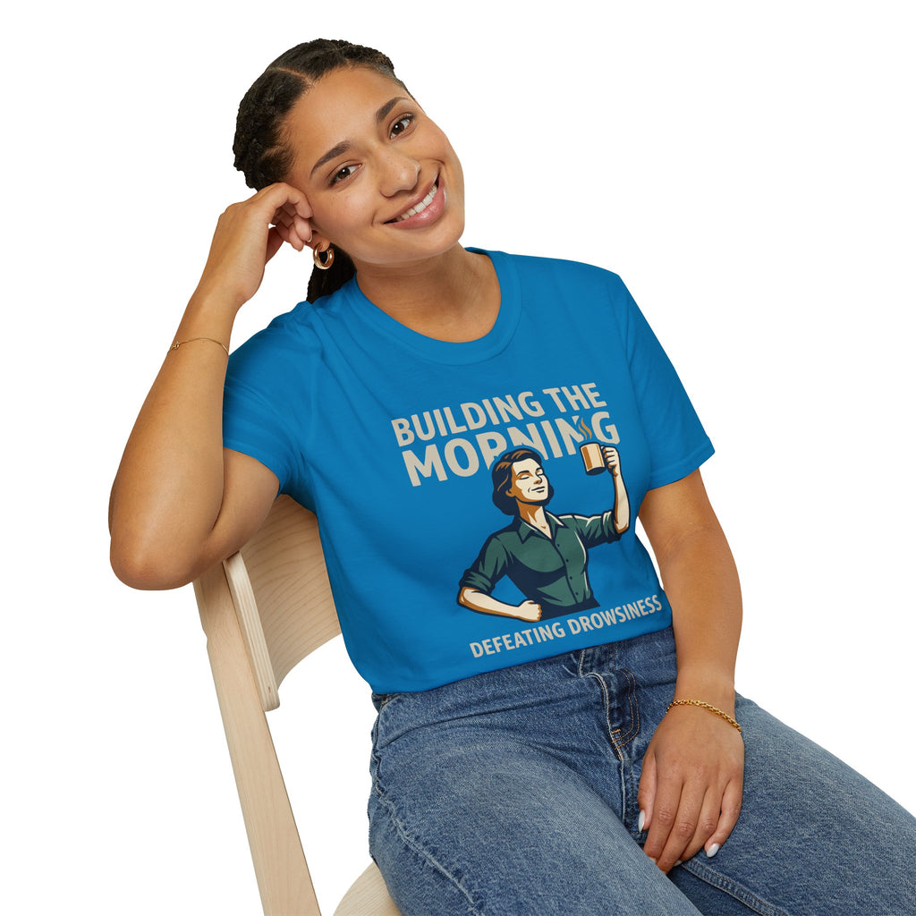 [43] Building The Morning - F T-Shirt