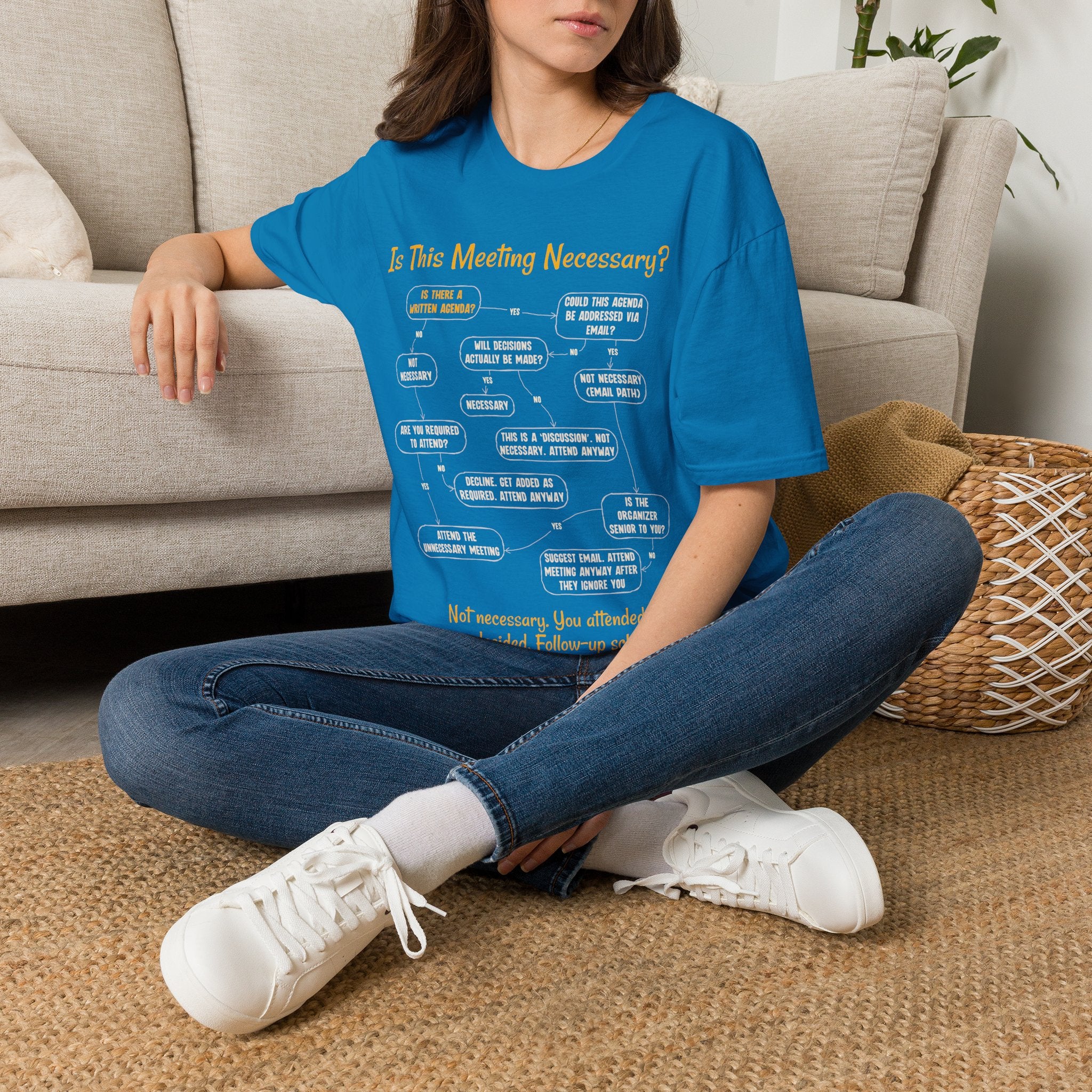 [81] Is This Meeting Necessary T-Shirt