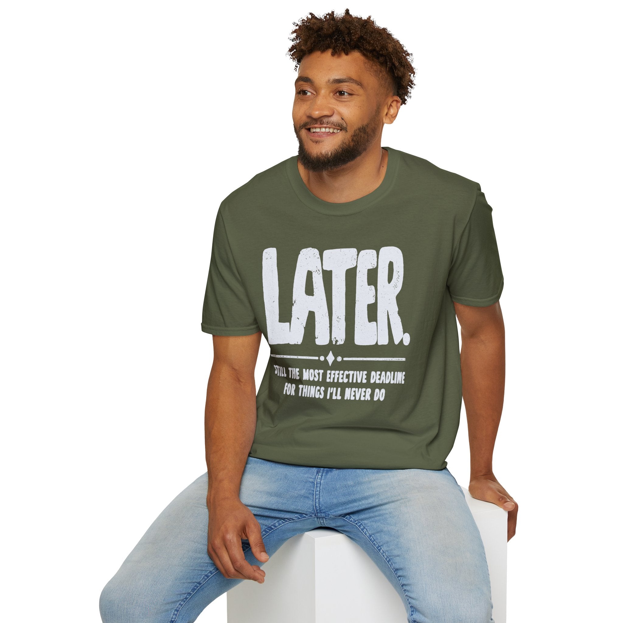 [102] Later Procrastination Deadline T-Shirt
