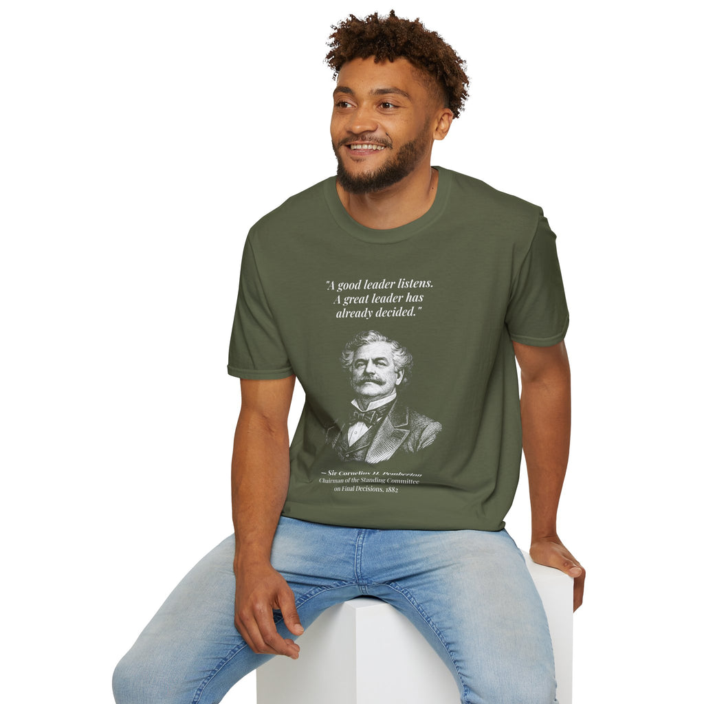 [76] A Great Leader T-Shirt