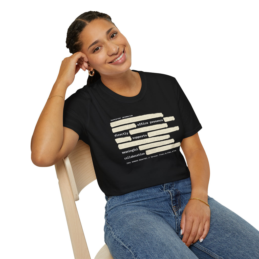 [64] Return To Office Policy T-Shirt