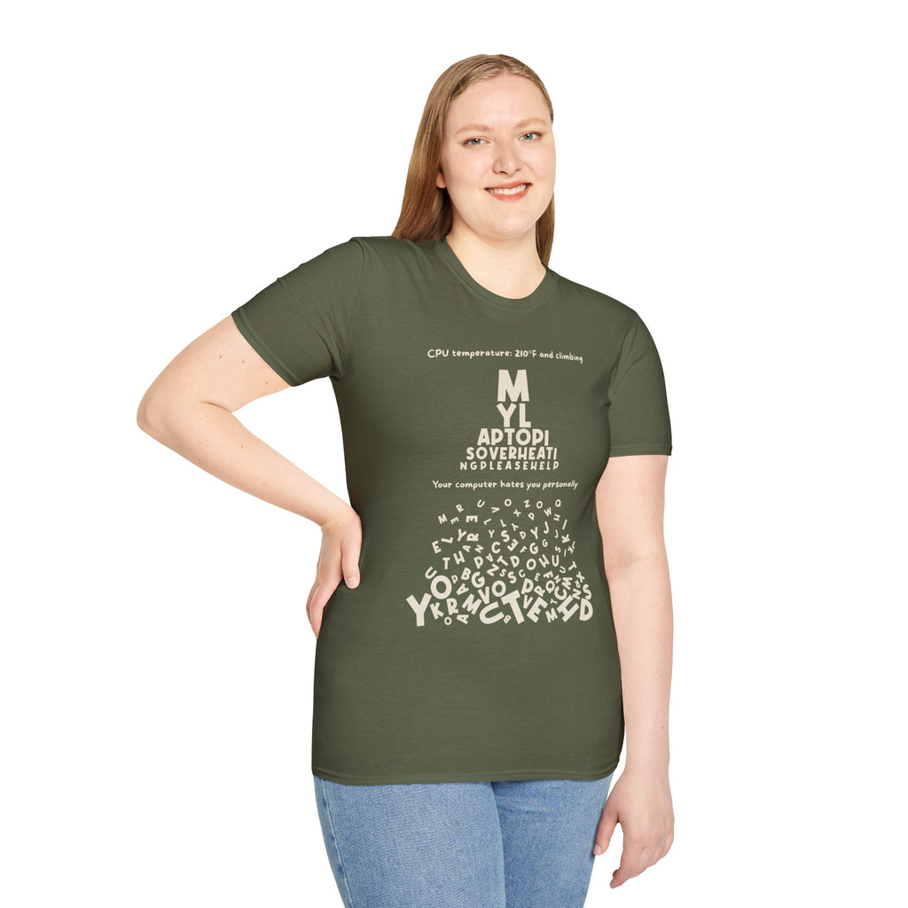 [39] CPU Temperature Climbing T-Shirt