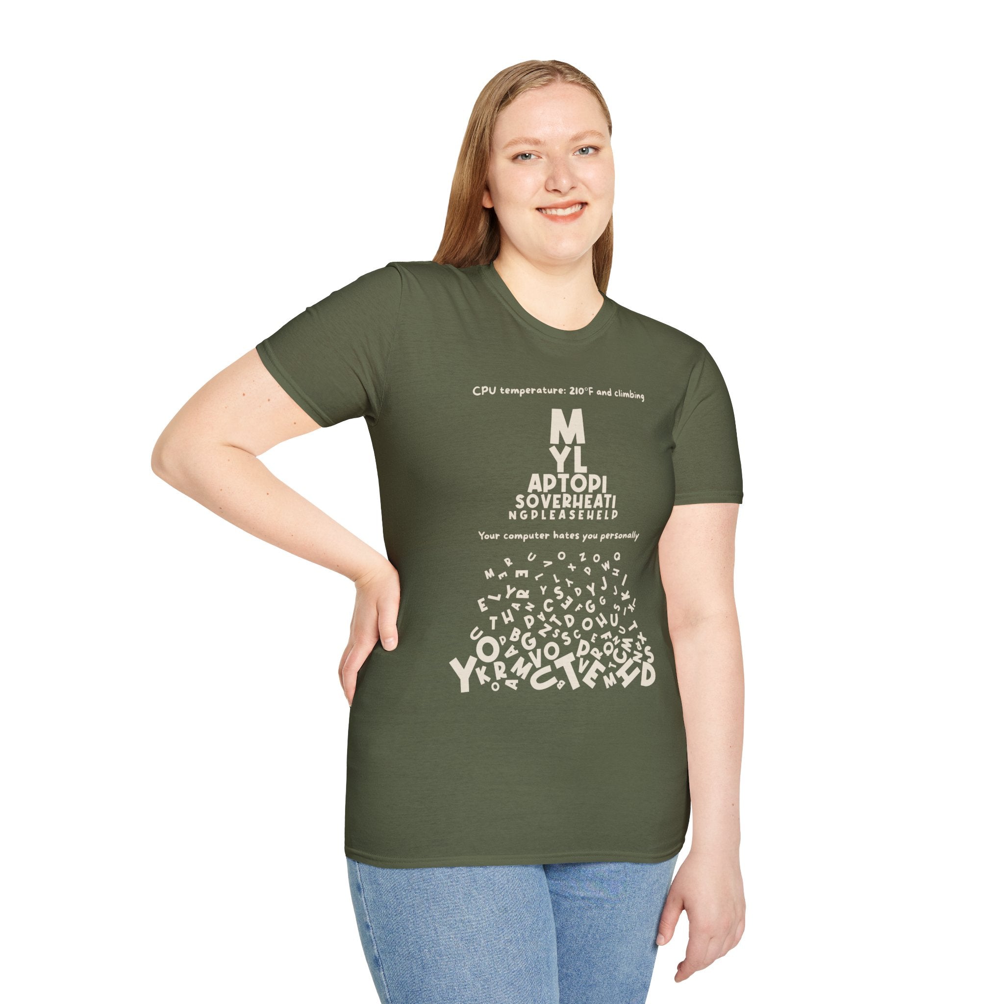 [39] CPU Temperature Climbing T-Shirt