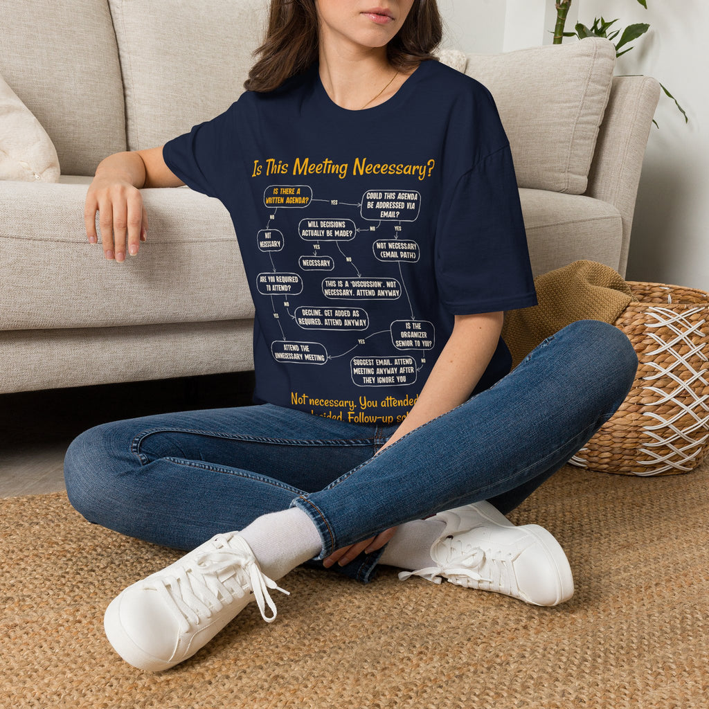 [81] Is This Meeting Necessary T-Shirt