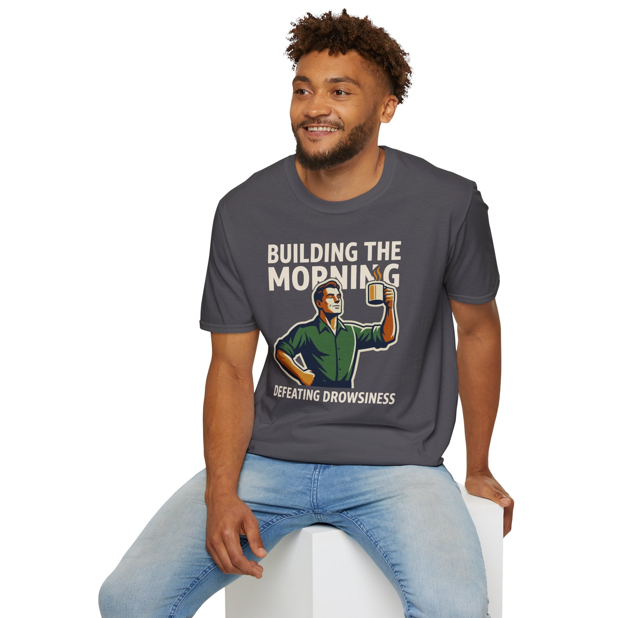 [44] Building The Morning - M T-Shirt