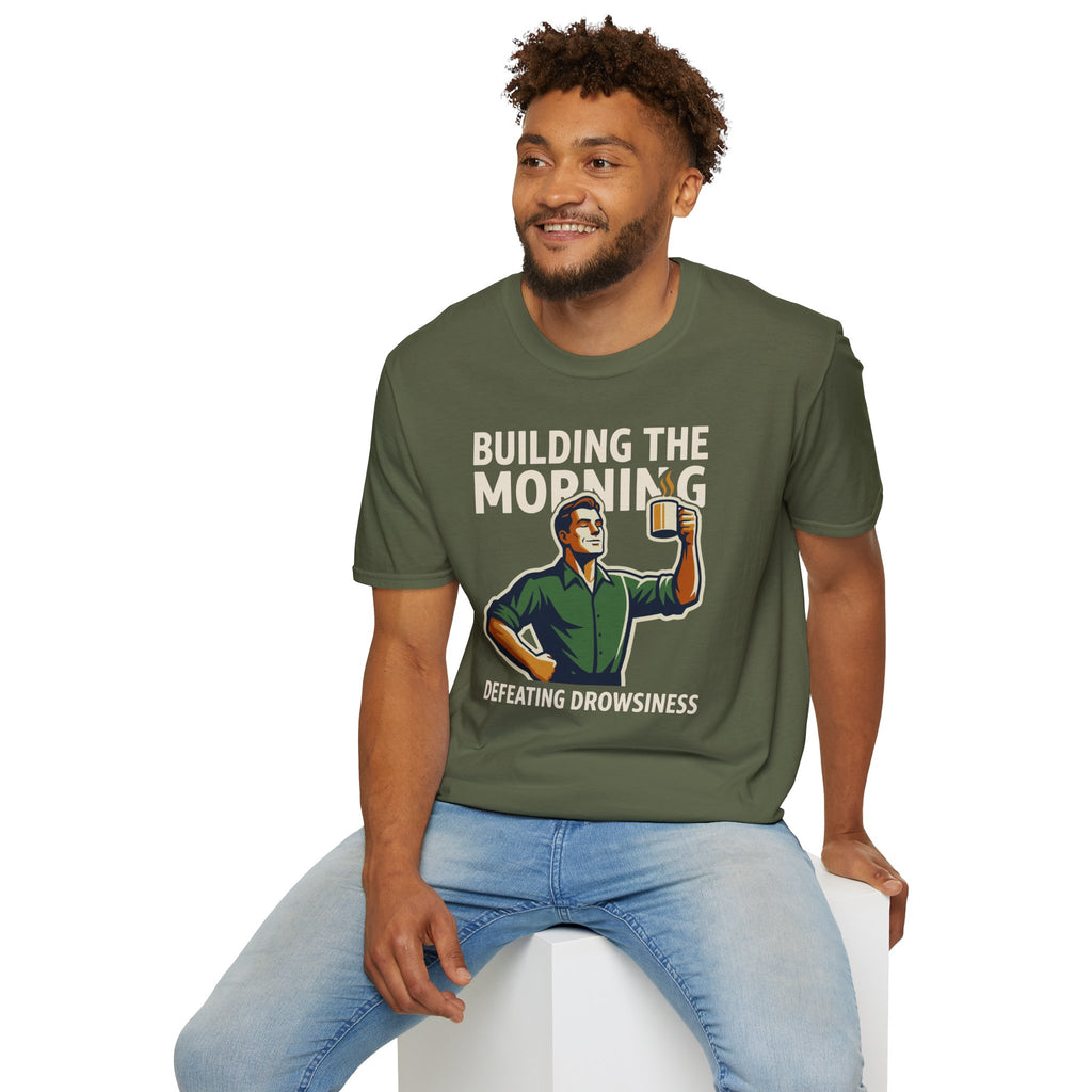[44] Building The Morning - M T-Shirt
