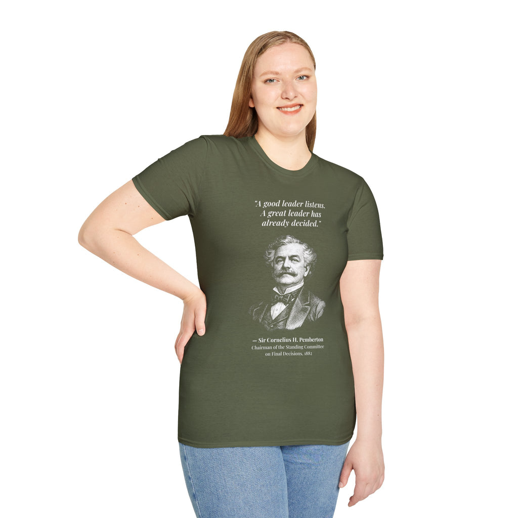 [76] A Great Leader T-Shirt