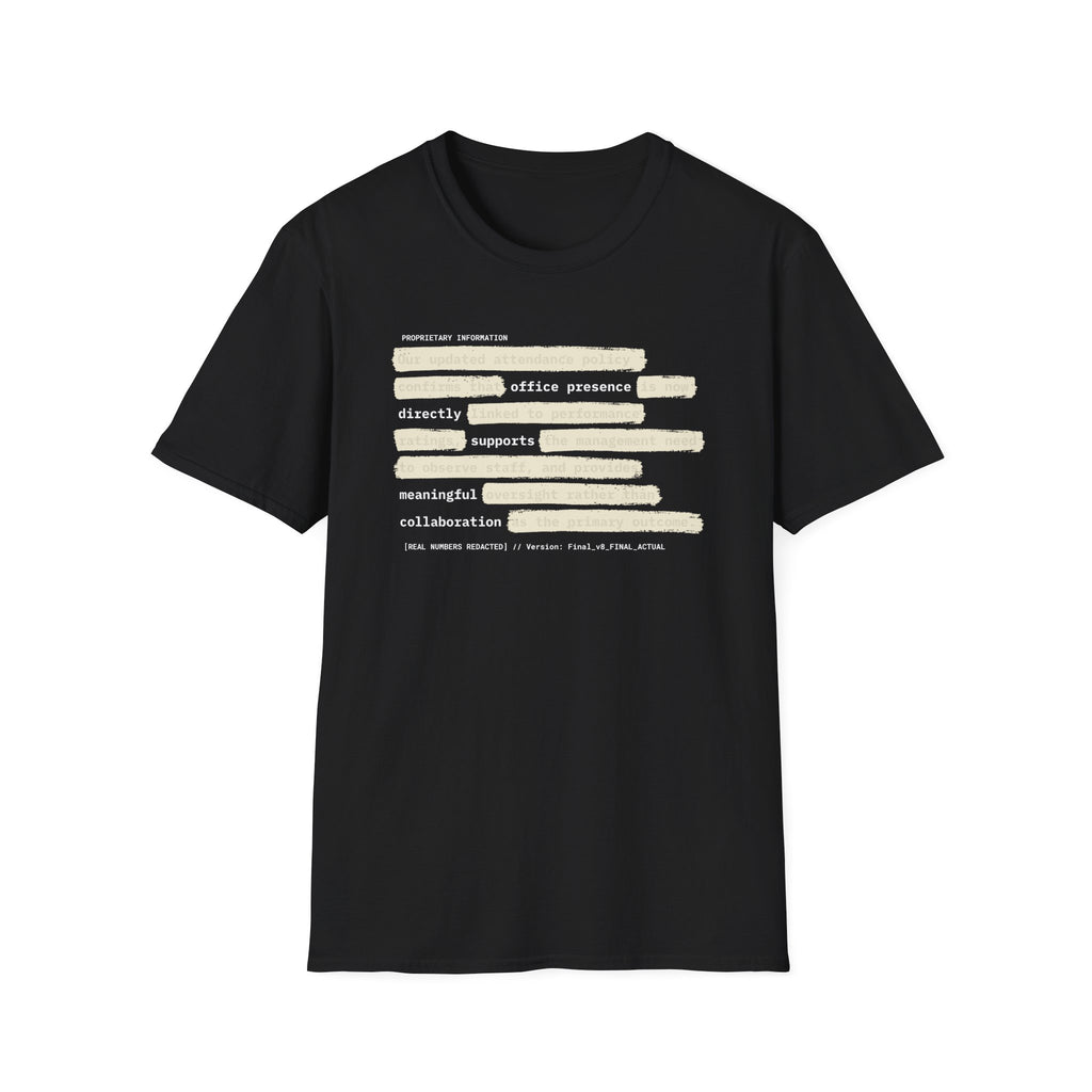 [64] Return To Office Policy T-Shirt