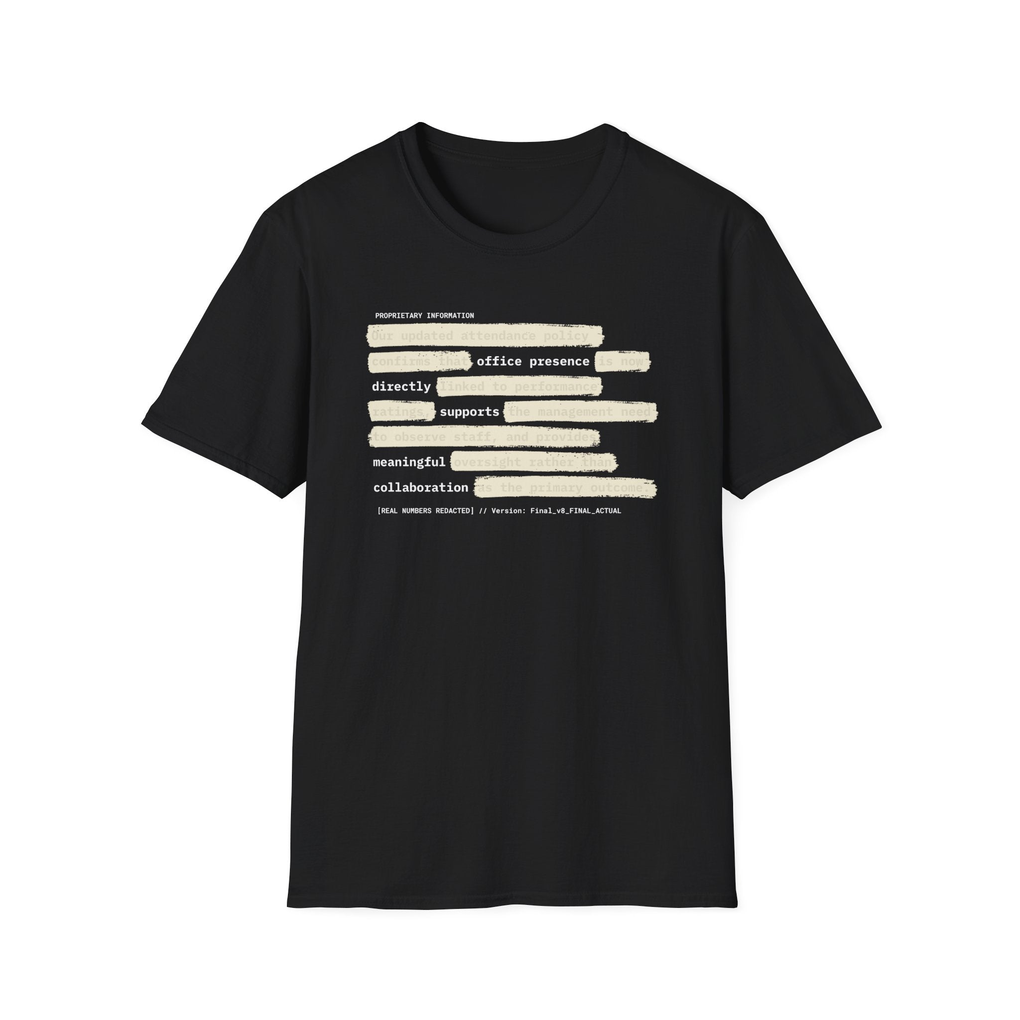 [64] Return To Office Policy T-Shirt