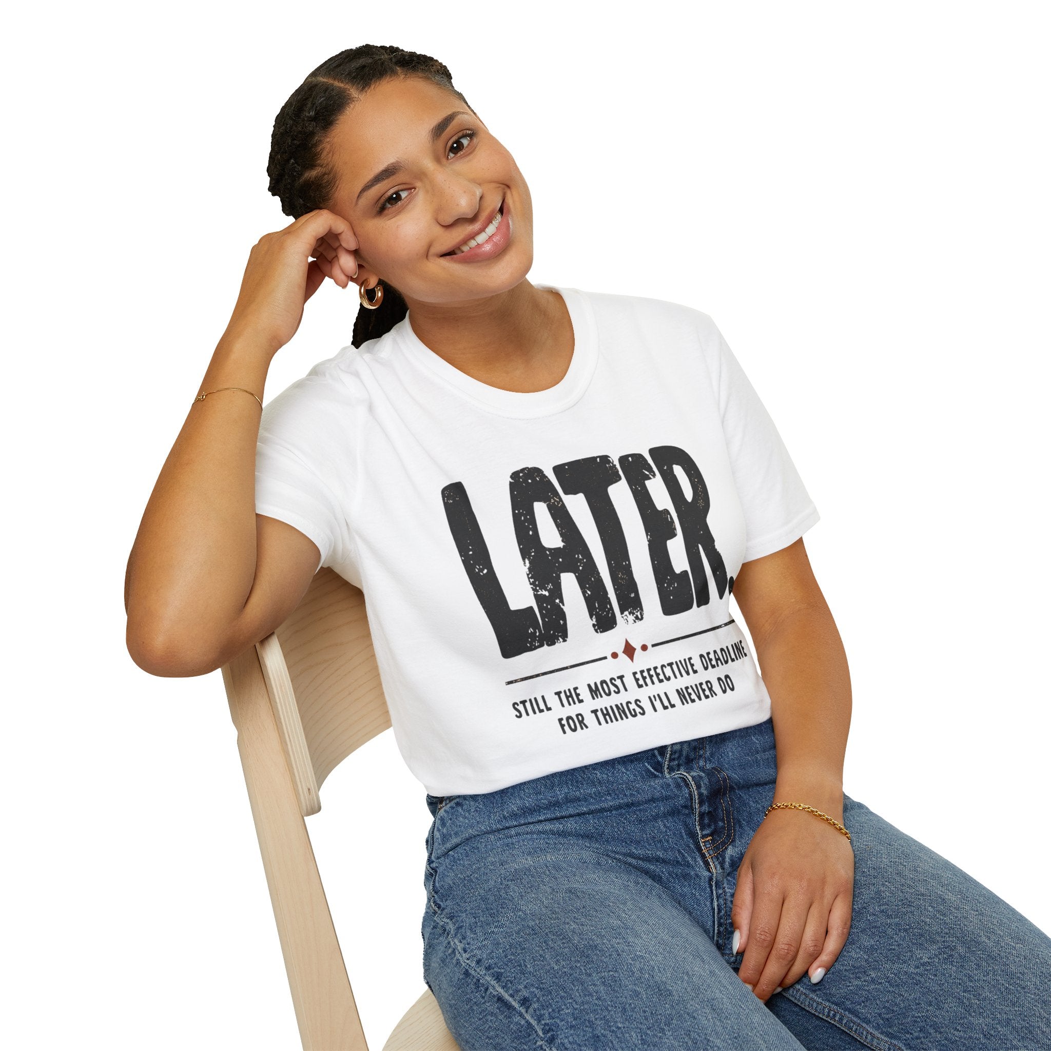 [102] Later Procrastination Deadline T-Shirt