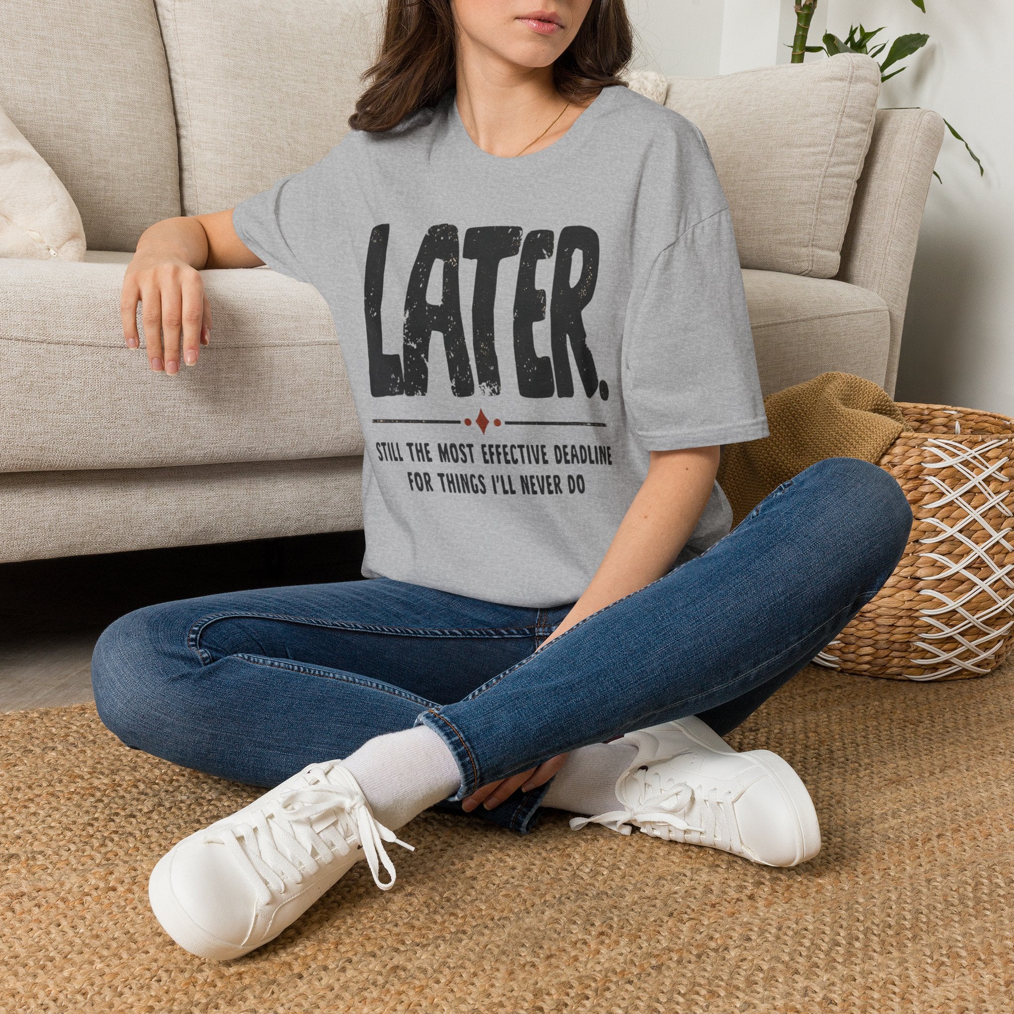 [102] Later Procrastination Deadline T-Shirt