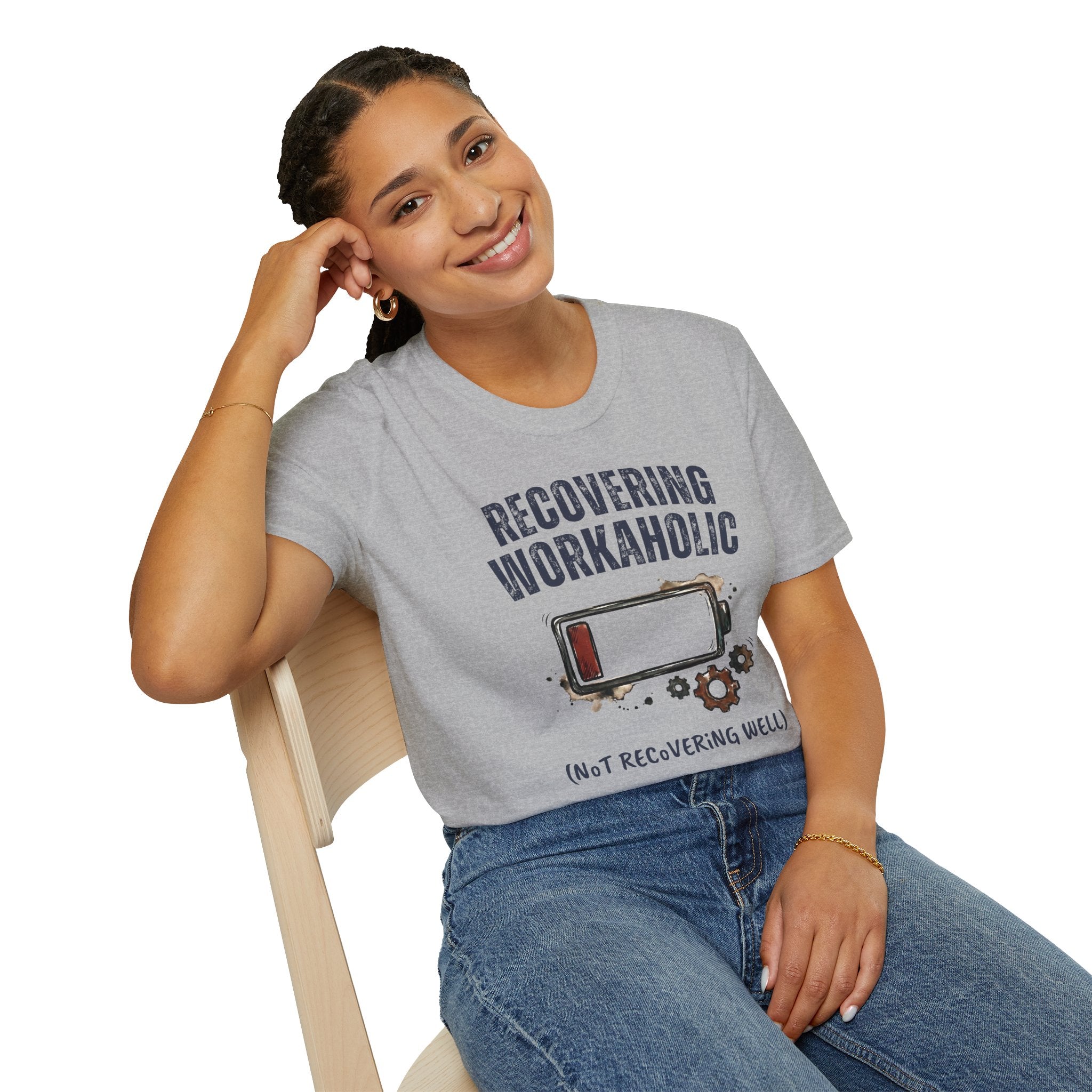 [37] Recovering Workaholic T-Shirt