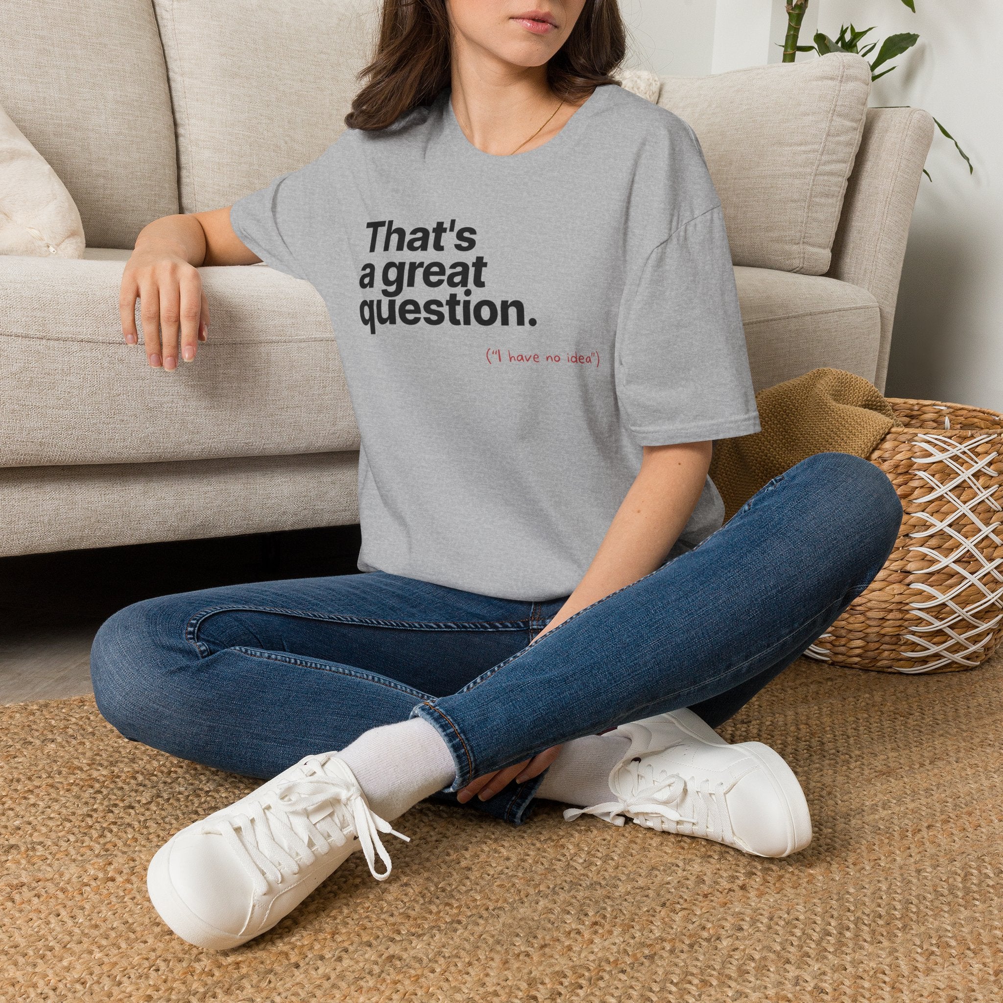 [80] A Great Question T-Shirt