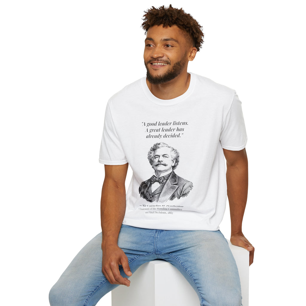 [76] A Great Leader T-Shirt