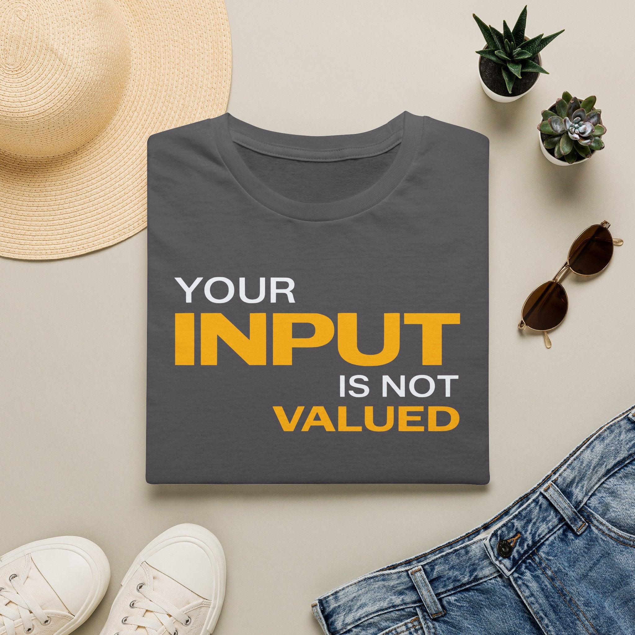 [84] Input Not Valued T-Shirt