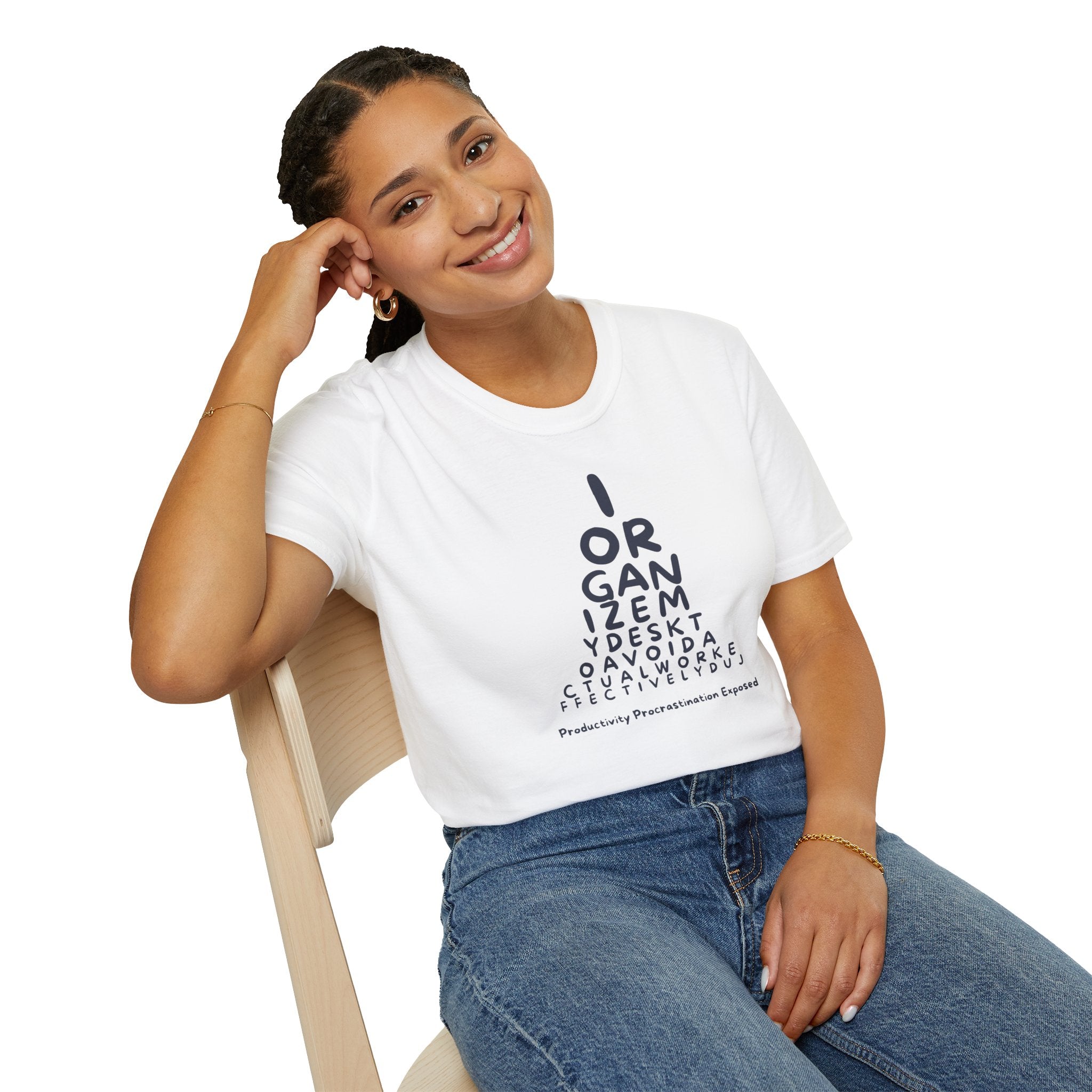 [3] Desk Organization Procrastination T-Shirt