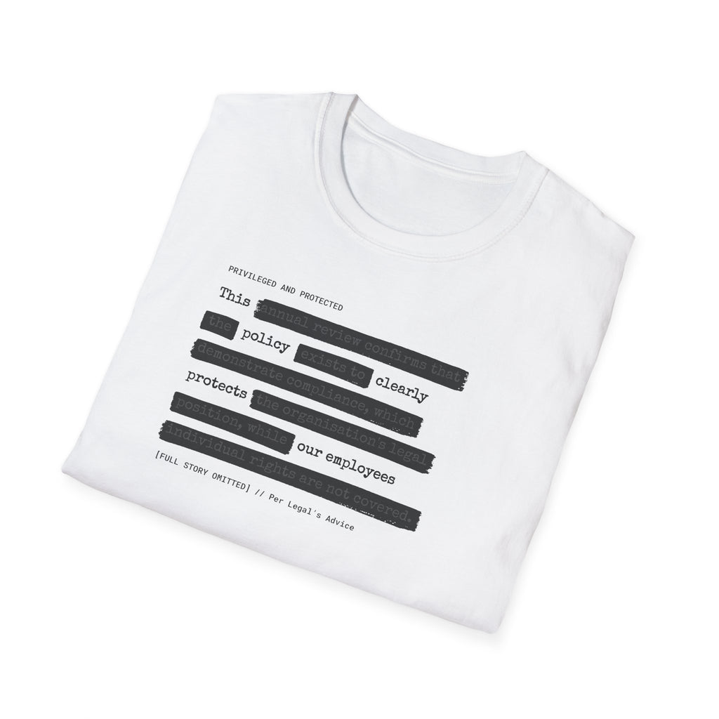 [63] An Honest Legal Policy T-Shirt