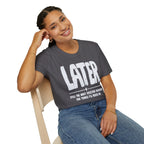 [102] Later Procrastination Deadline T-Shirt