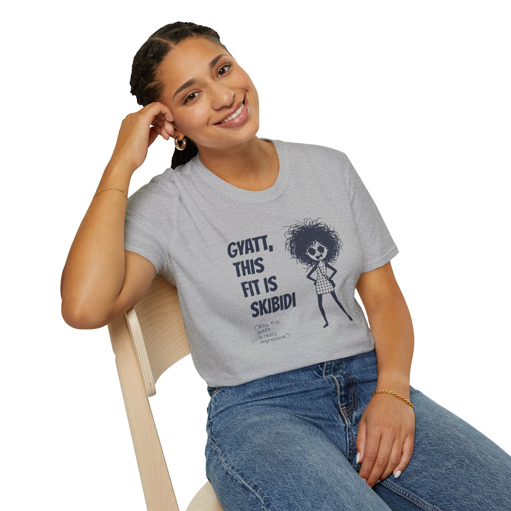 [75] This Fit Is Skibidi T-Shirt