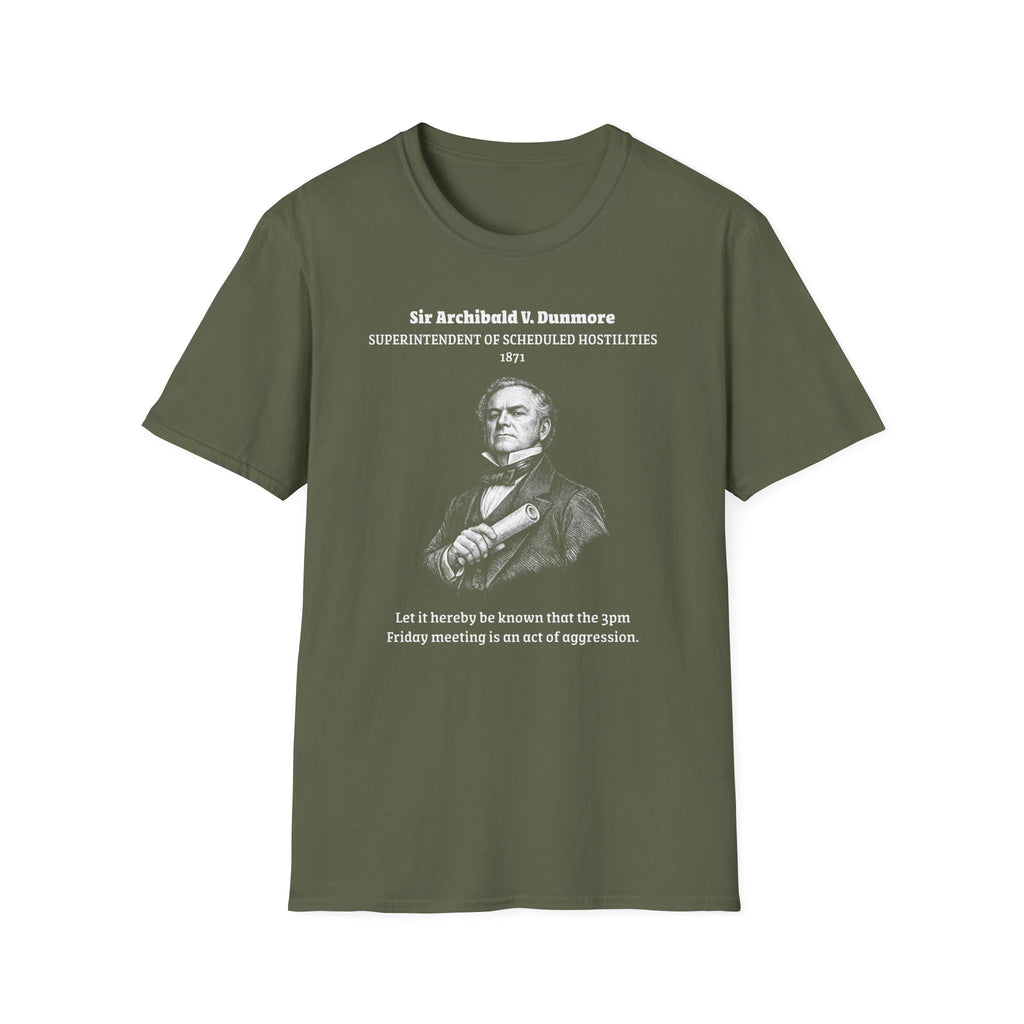 [99] 3PM Meeting Act Of Aggression T-Shirt
