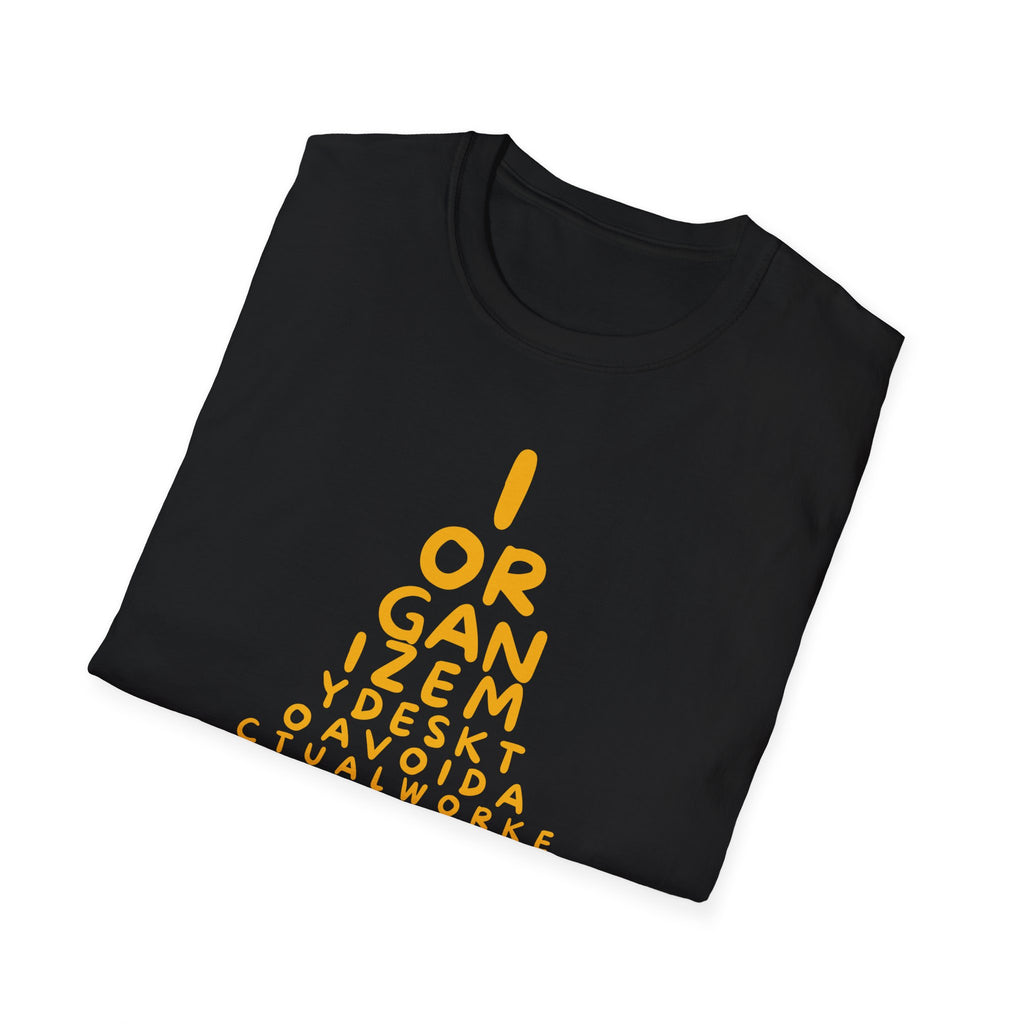 [3] Desk Organization Procrastination T-Shirt
