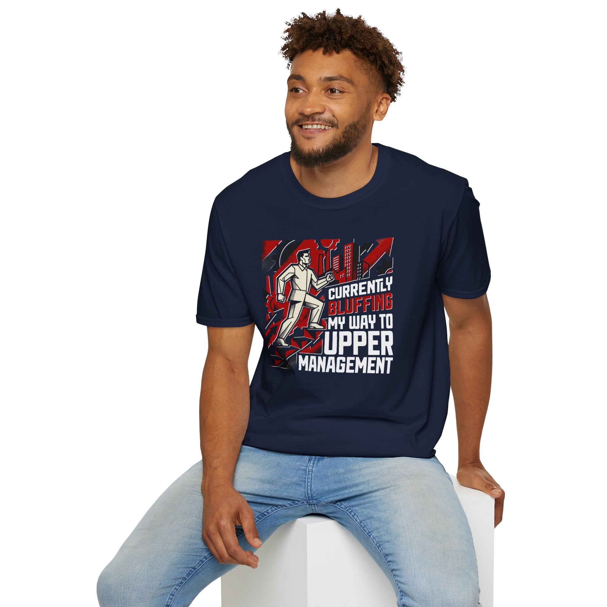 [33] Currently Bluffing My Way T-Shirt
