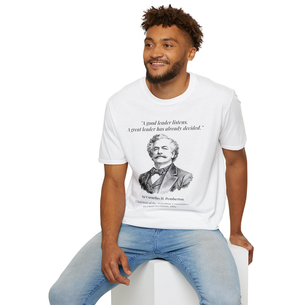 [76] A Great Leader T-Shirt