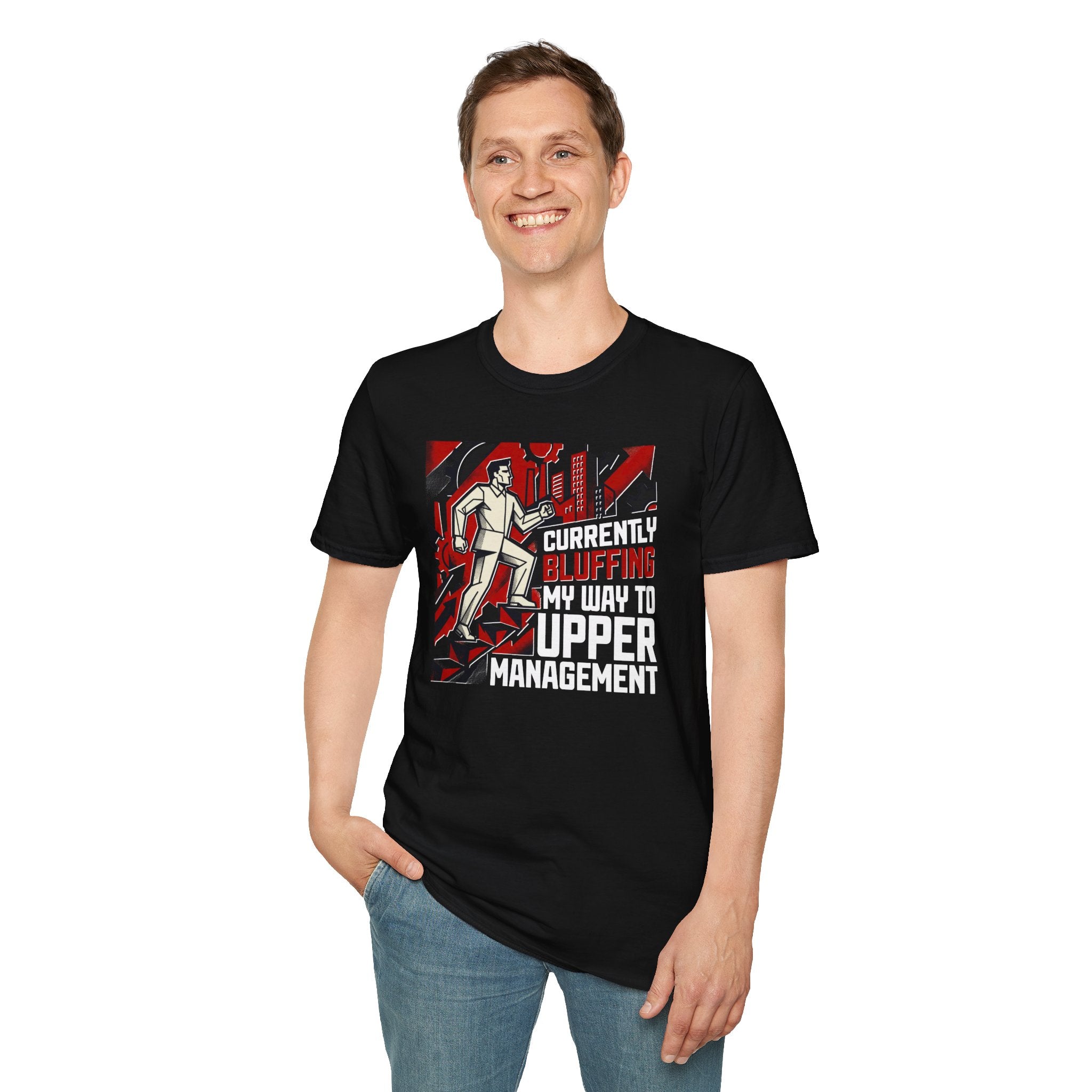 [33] Currently Bluffing My Way T-Shirt