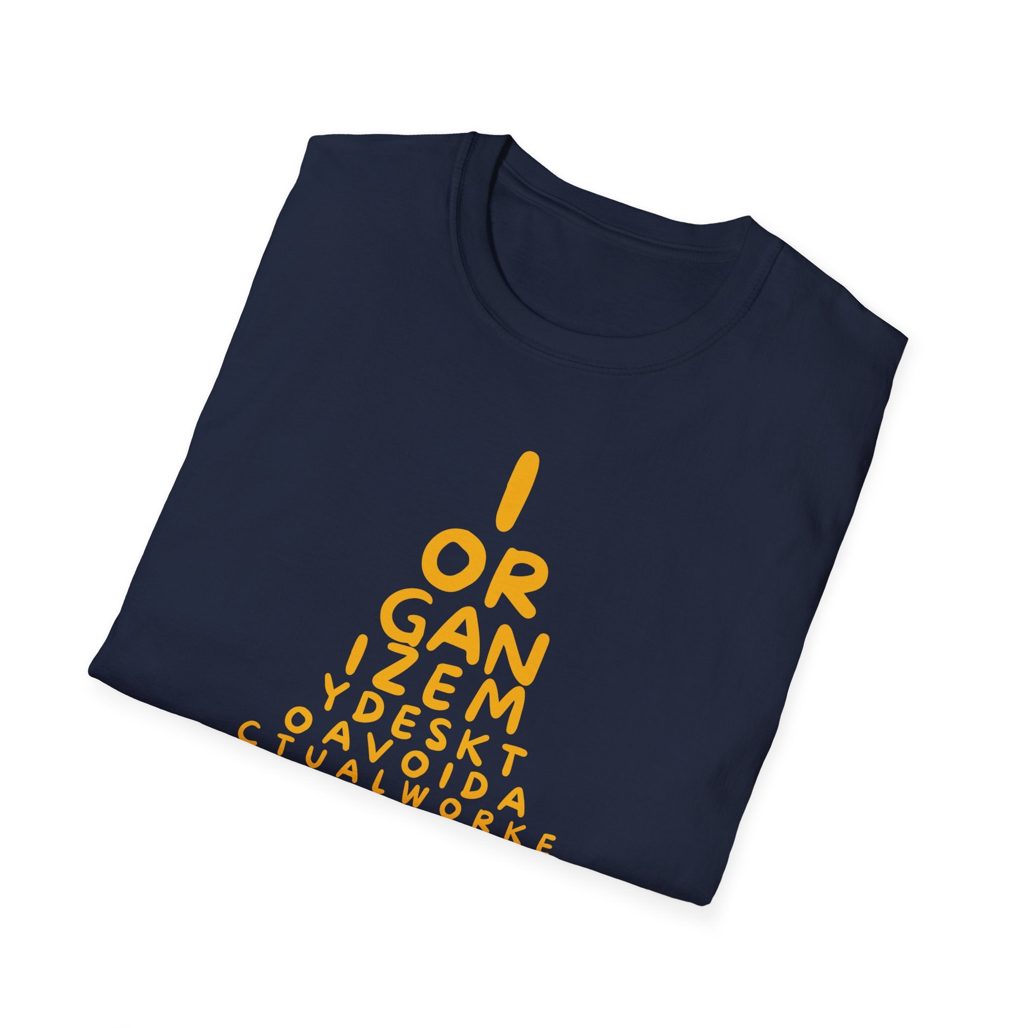[3] Desk Organization Procrastination T-Shirt