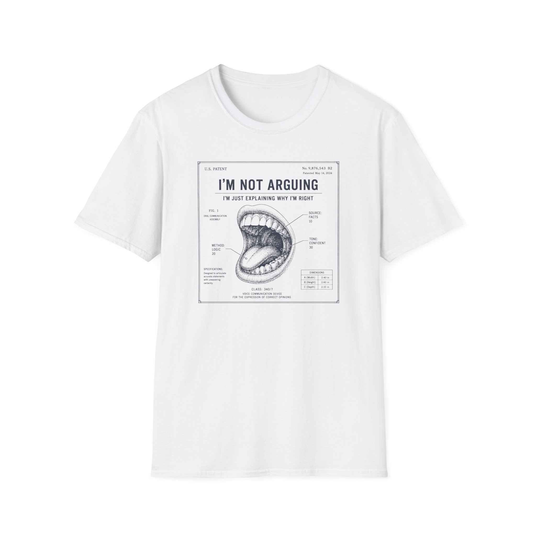 [55] I'm Not Arguing T-Shirt