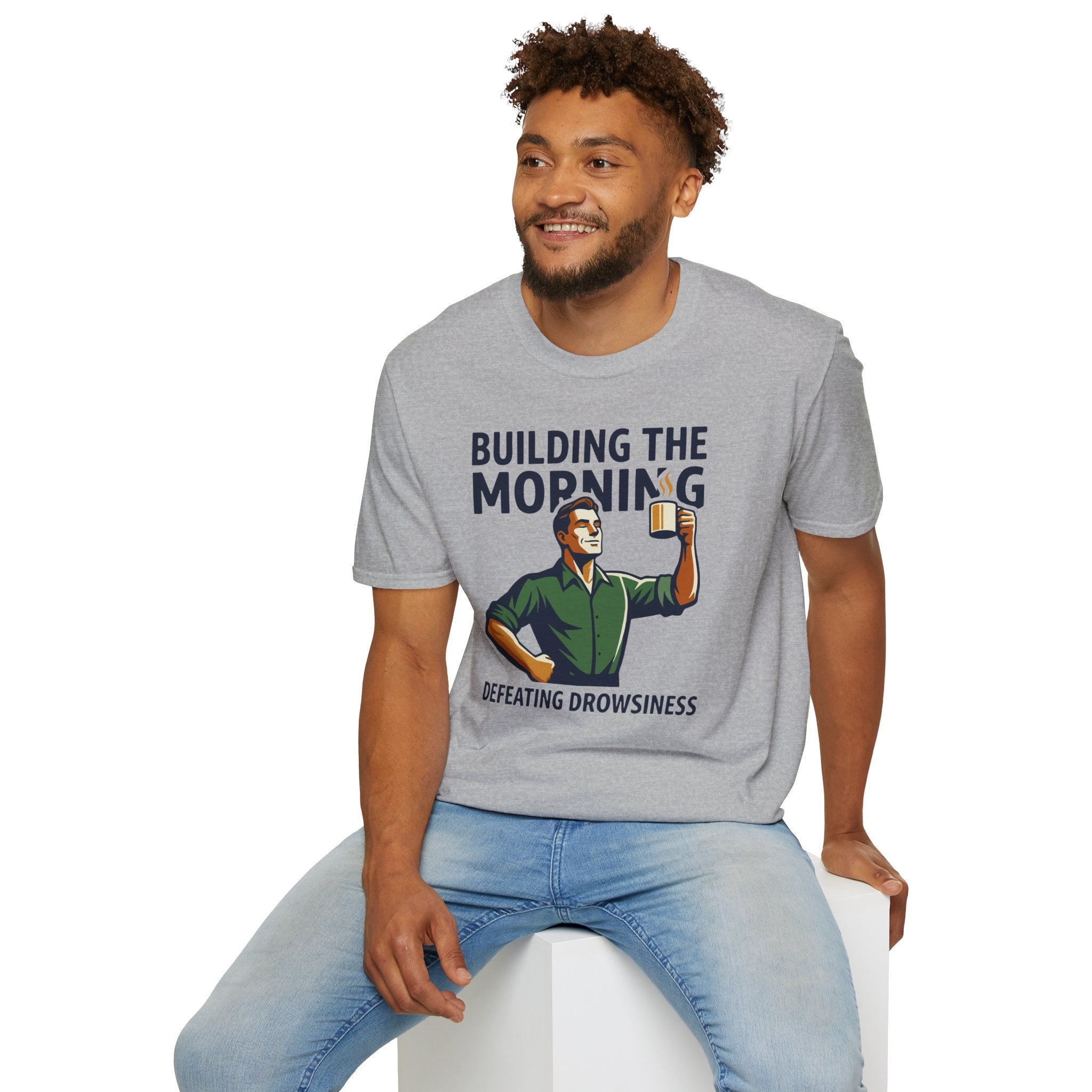 [44] Building The Morning - M T-Shirt
