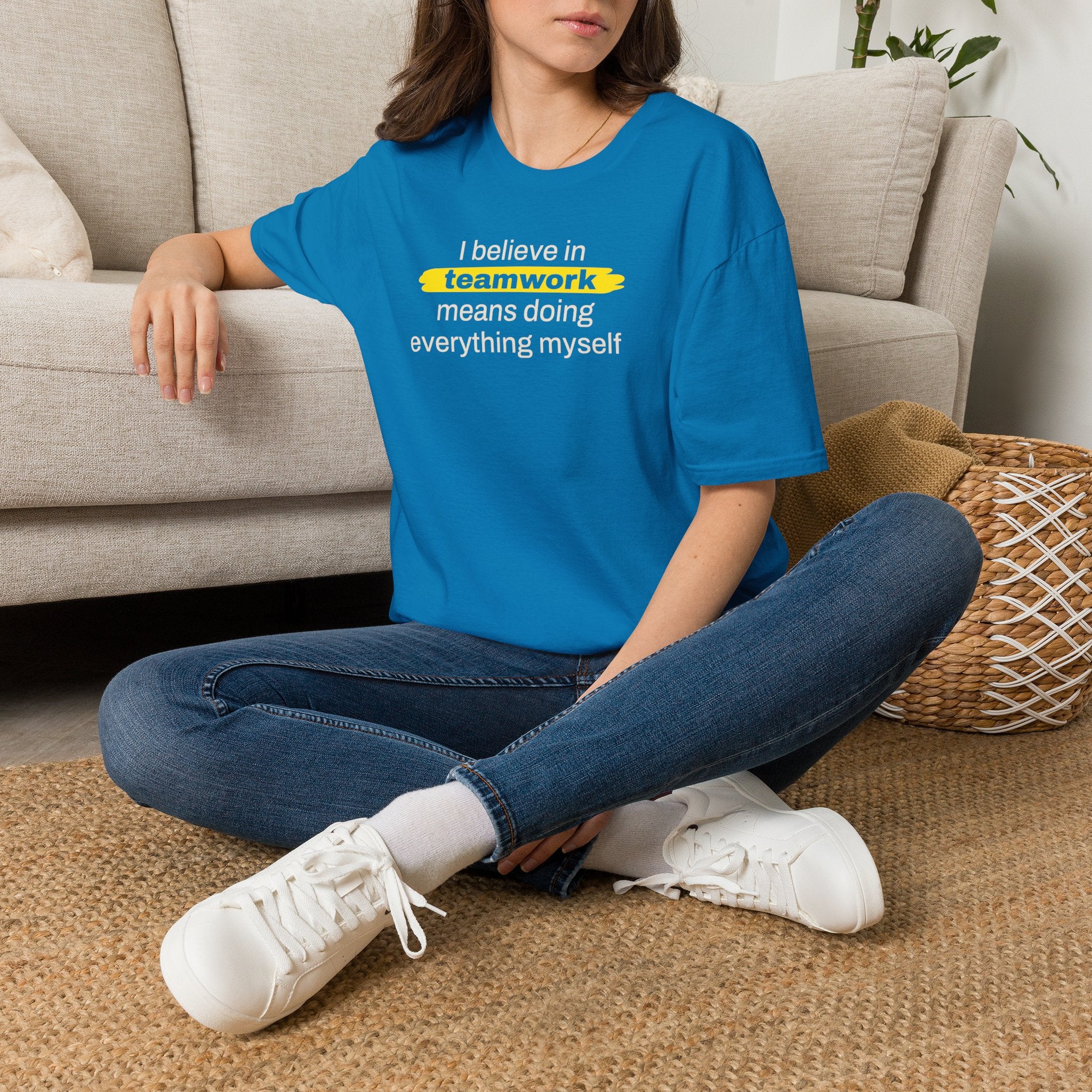 [92] I Believe In Teamwork T-Shirt