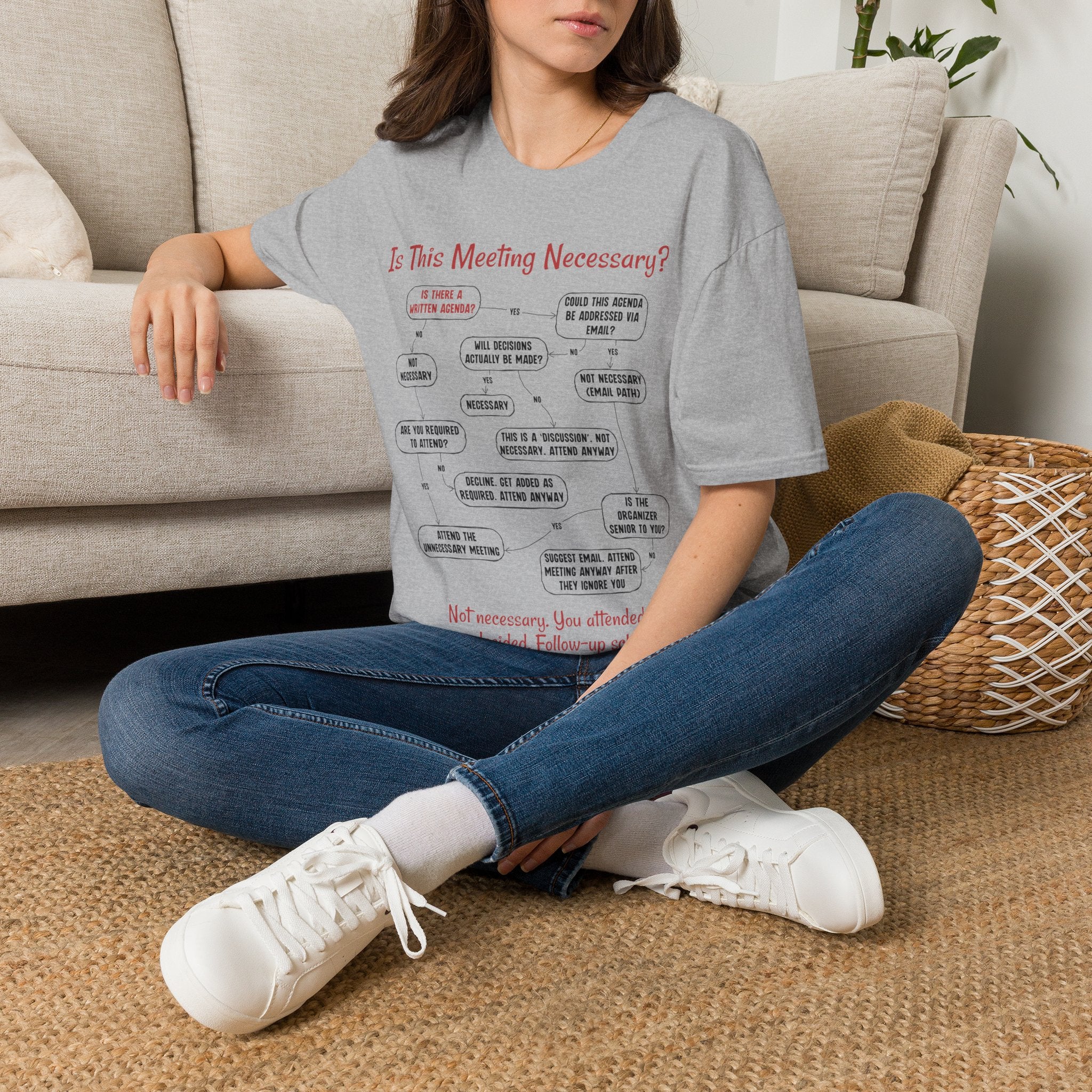 [81] Is This Meeting Necessary T-Shirt