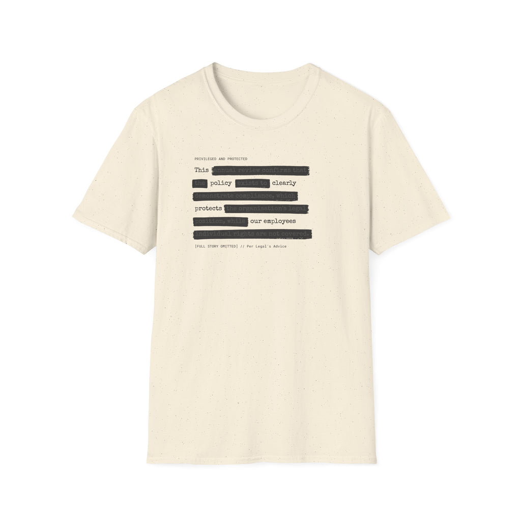 [63] An Honest Legal Policy T-Shirt