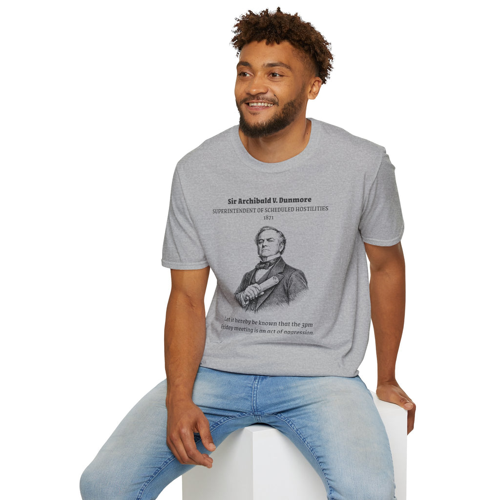 [99] 3PM Meeting Act Of Aggression T-Shirt