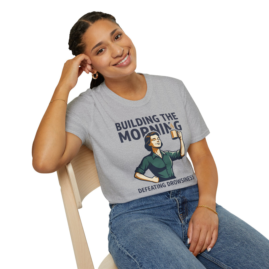 [43] Building The Morning - F T-Shirt