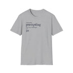 [54] Currently Prompting My Way T-Shirt