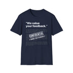 [78] We value Your Feedback T-Shirt