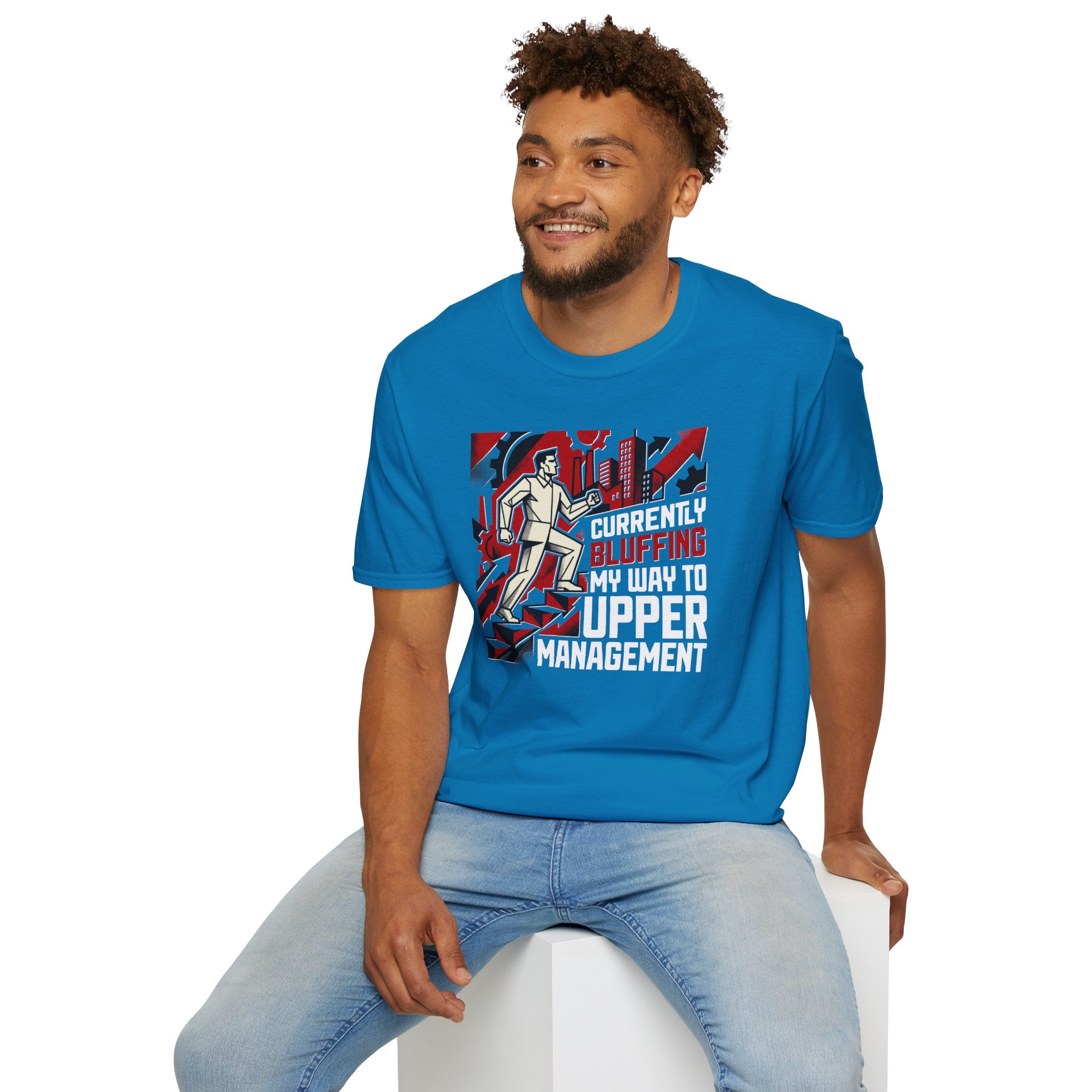[33] Currently Bluffing My Way T-Shirt