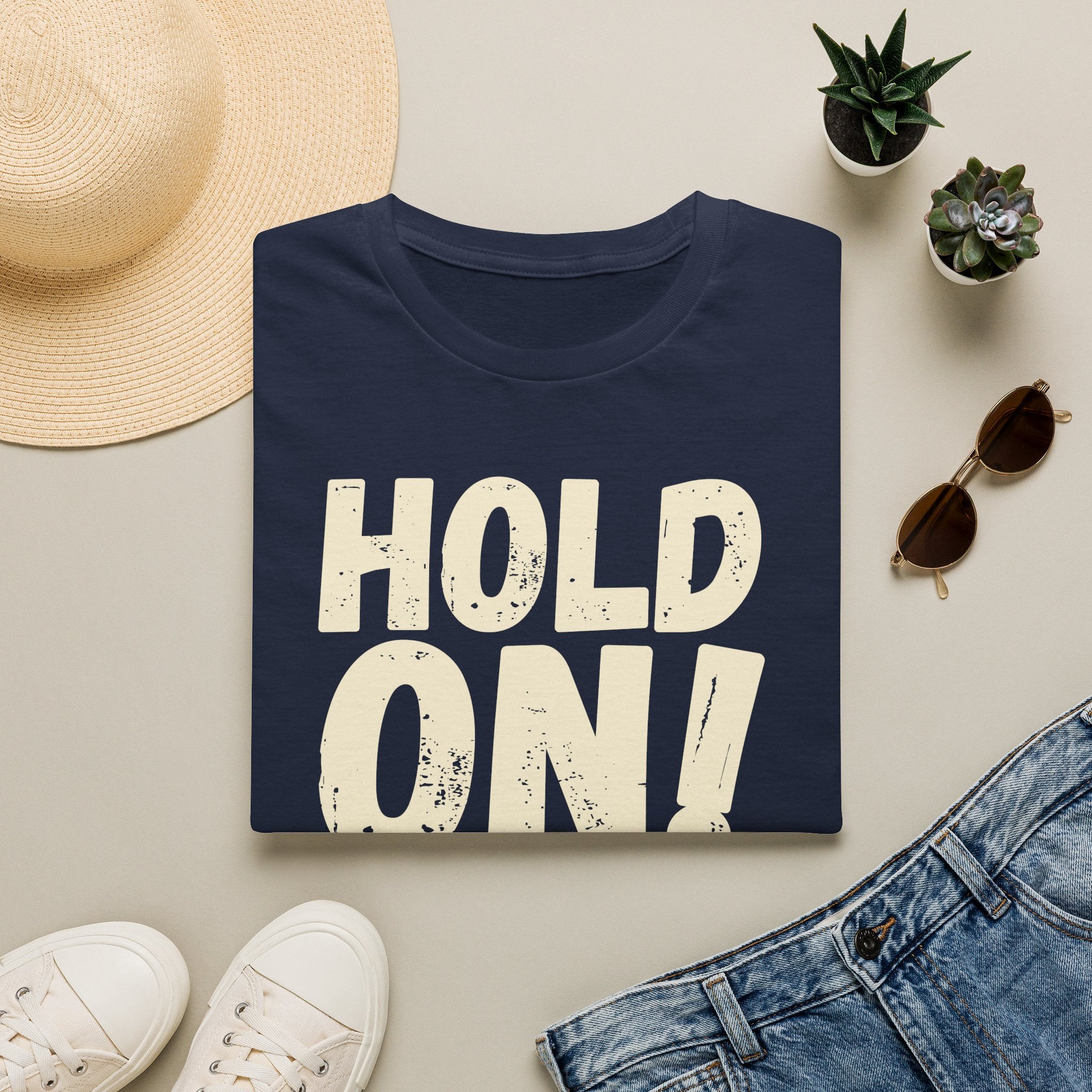 [106] Hold On Stalling Tactic T-Shirt