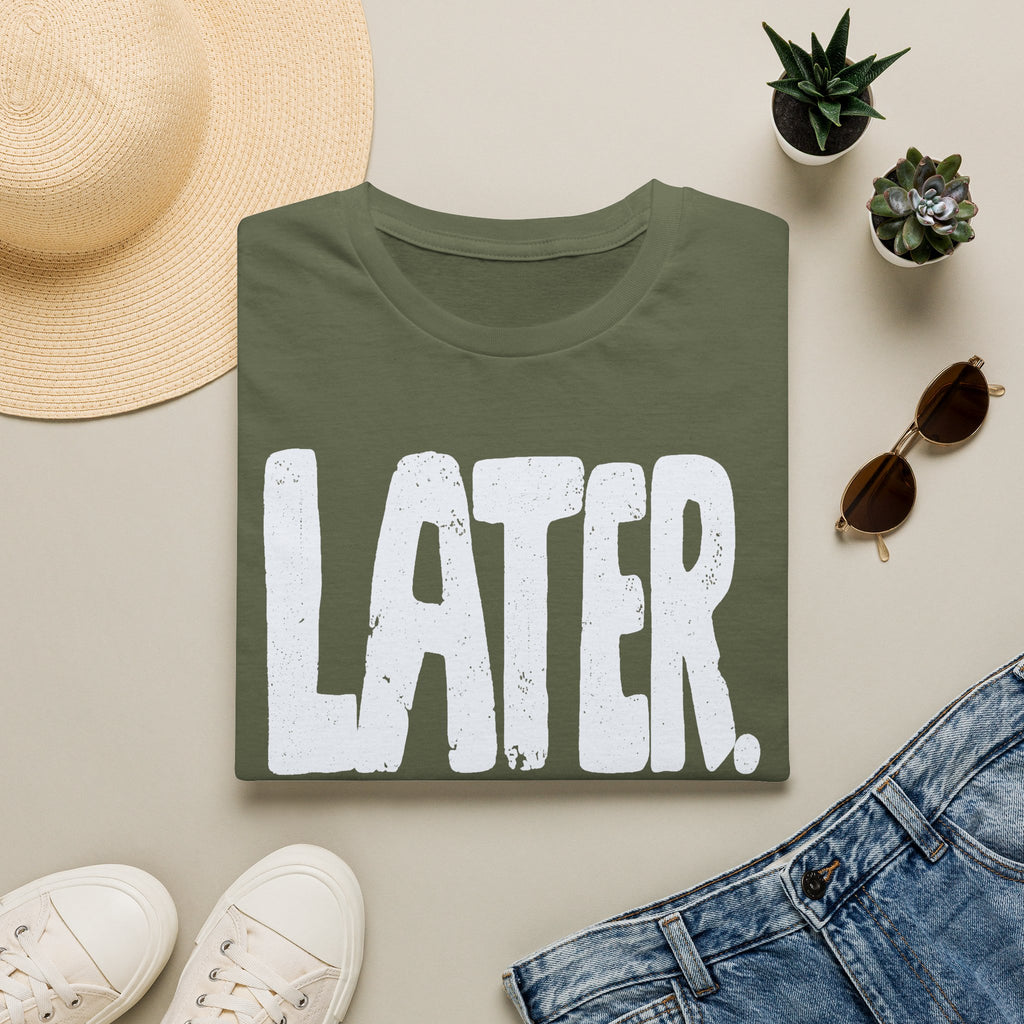 [102] Later Procrastination Deadline T-Shirt