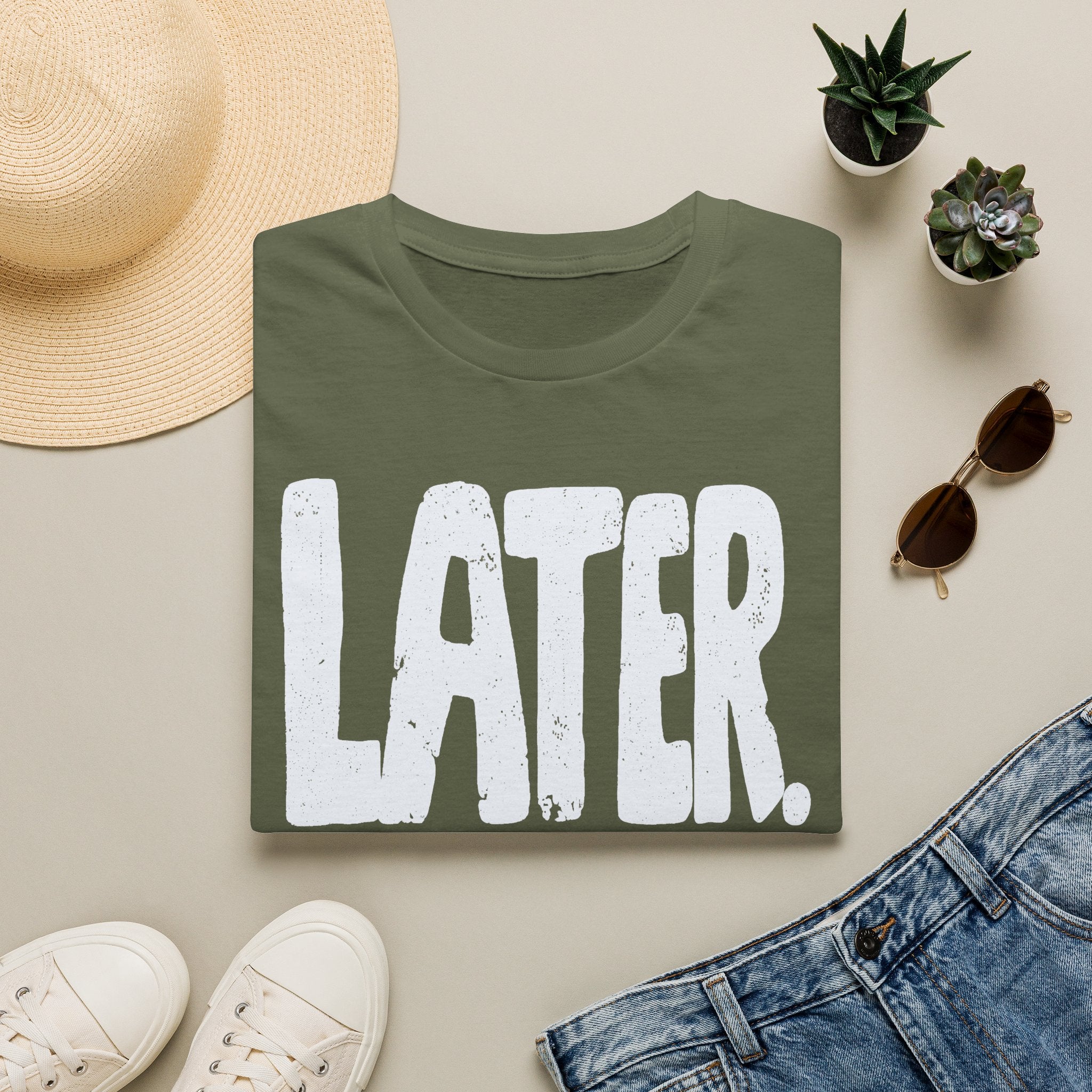 [102] Later Procrastination Deadline T-Shirt
