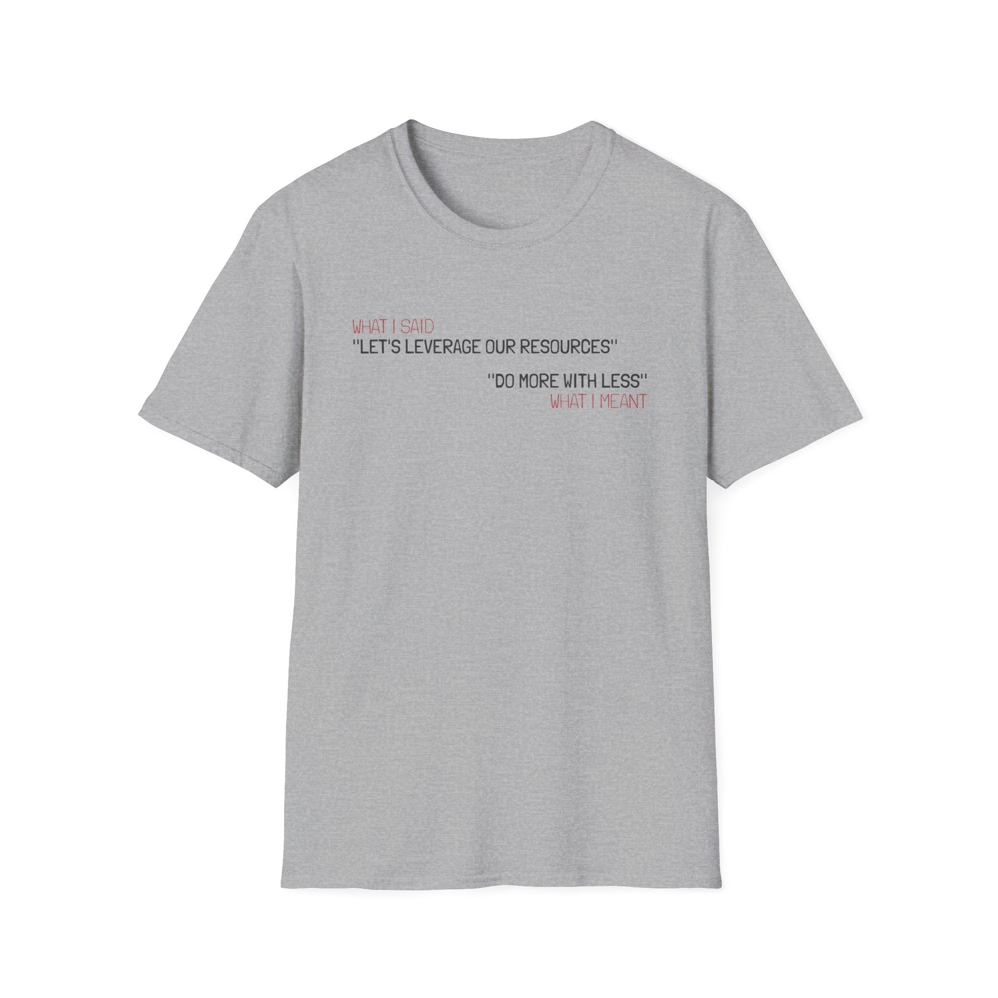 Leverage Resources T-Shirt