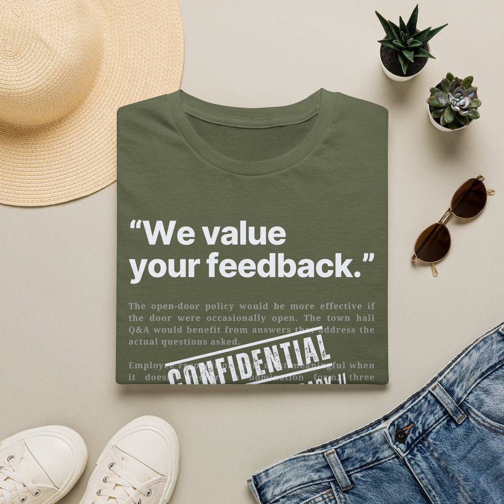 [78] We value Your Feedback T-Shirt