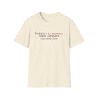 [90] I Admire My Manager T-Shirt