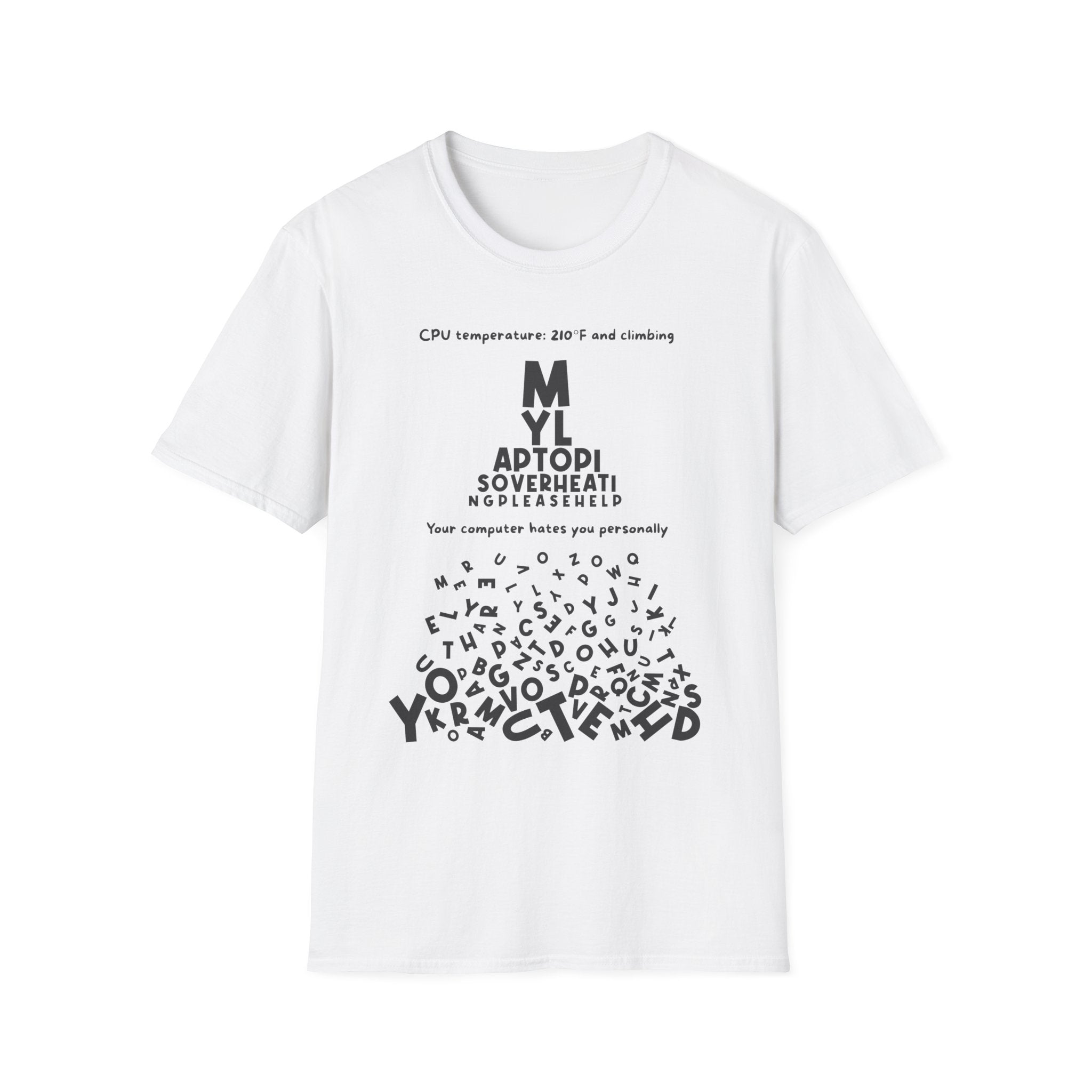 [39] CPU Temperature Climbing T-Shirt