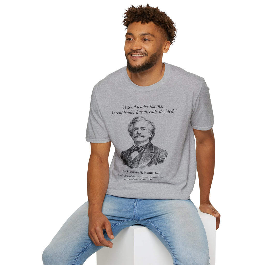 [76] A Great Leader T-Shirt
