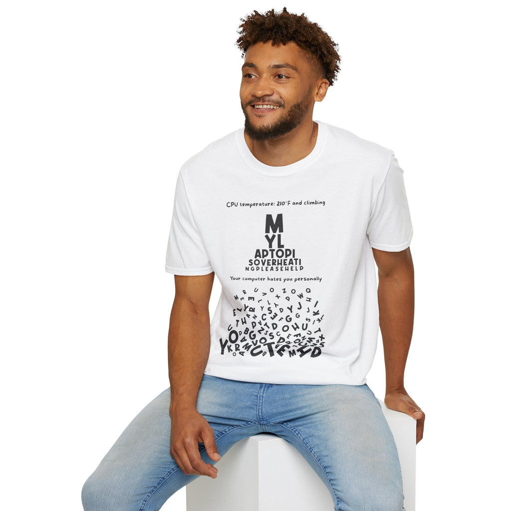 [39] CPU Temperature Climbing T-Shirt
