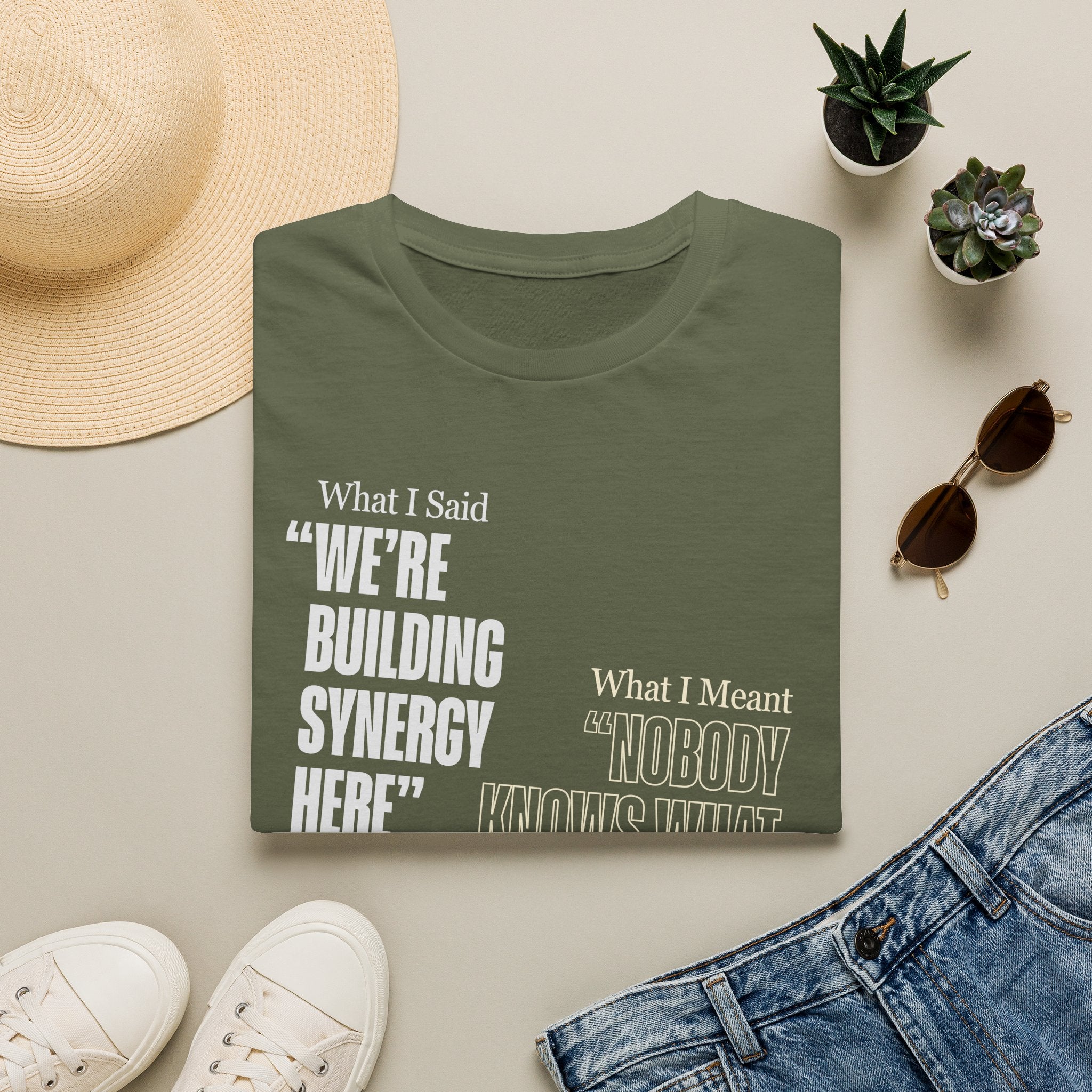 Building Synergy Here T-Shirt